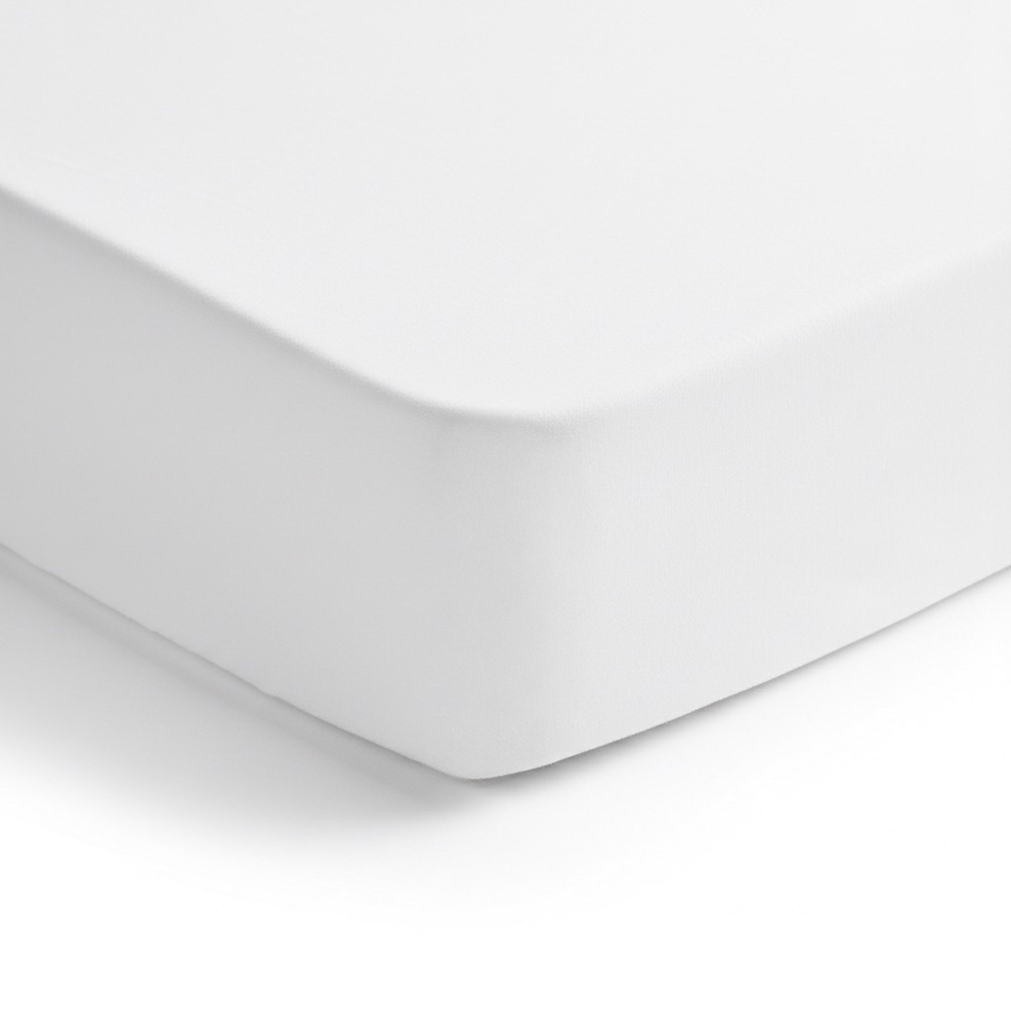 White | Bamboo Full Fitted Sheet