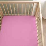 Wicked Cute | Bubble Gum Pink | Bamboo Crib Sheet
