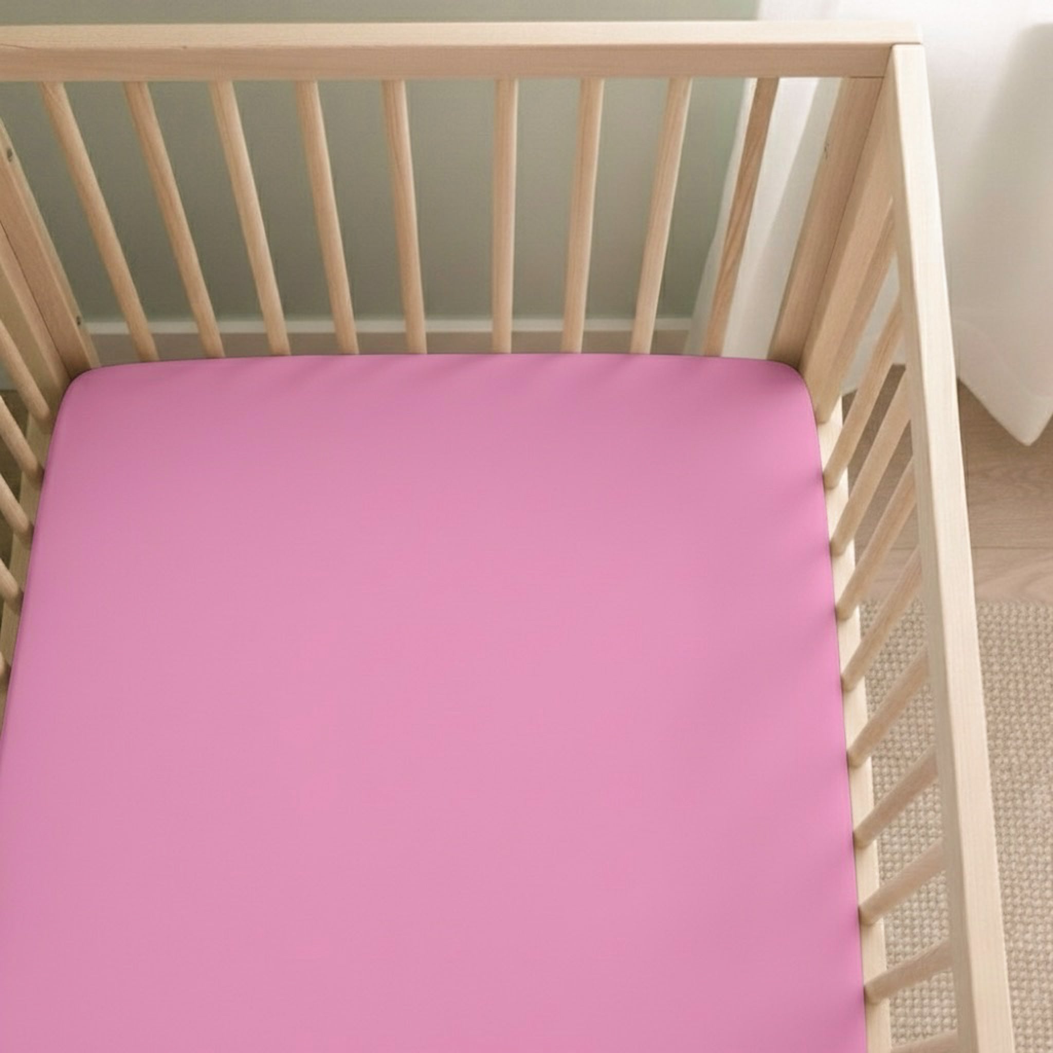 Wicked Cute | Bubble Gum Pink | Bamboo Crib Sheet
