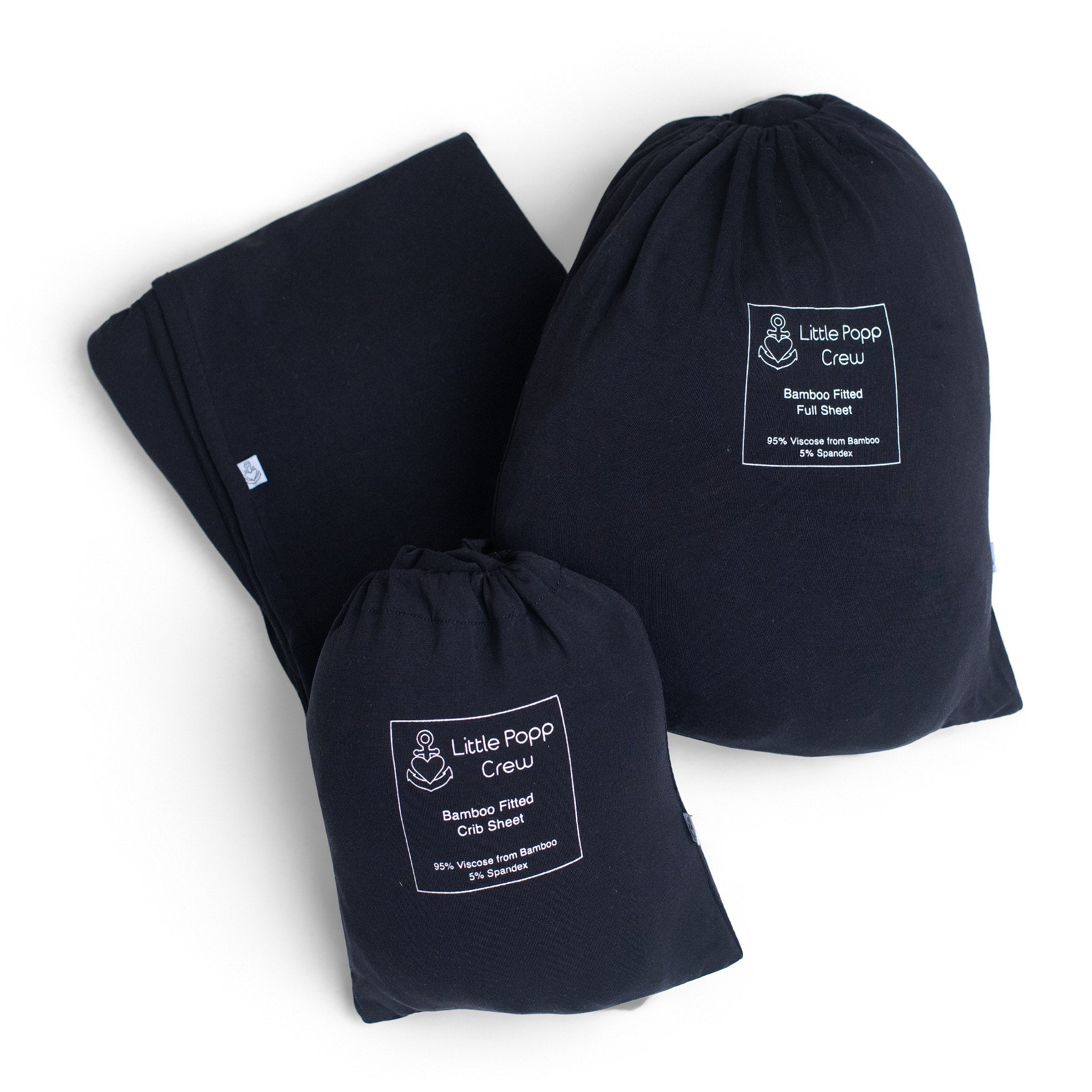 Black | Bamboo Pillowcases (2 Pack)