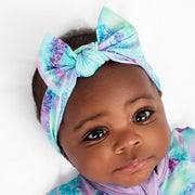 Mermaid Glitter | Bamboo Headband Bow