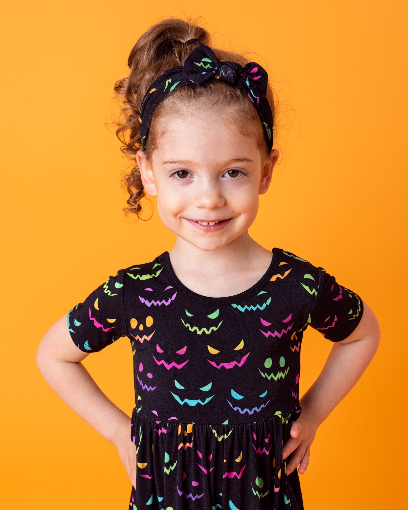 Halloween Night | Bamboo Headband Bow