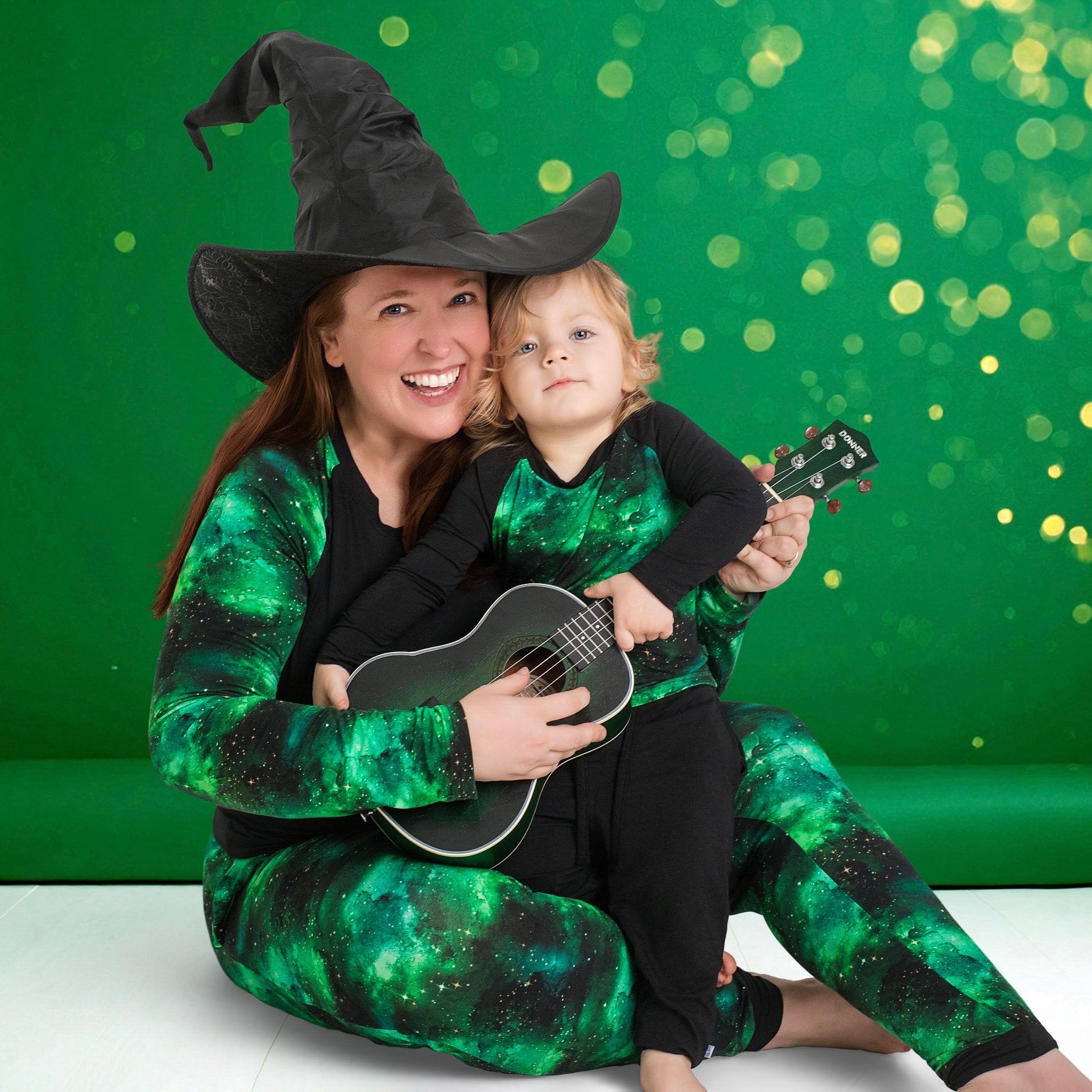 Wicked Cute | Green Galaxy Elixir | Bamboo Raglan Tee