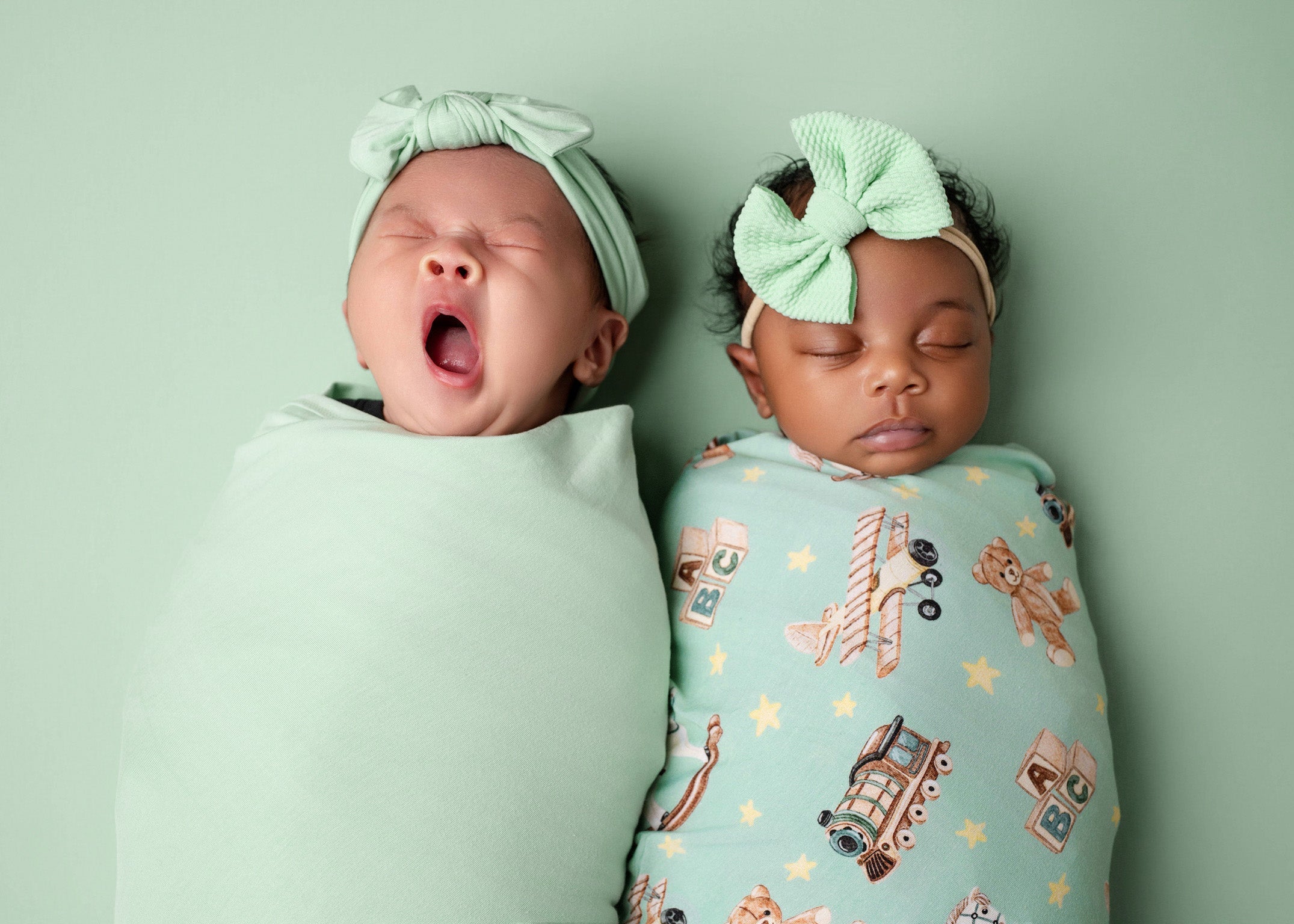 Jade | Bamboo Swaddle Blanket