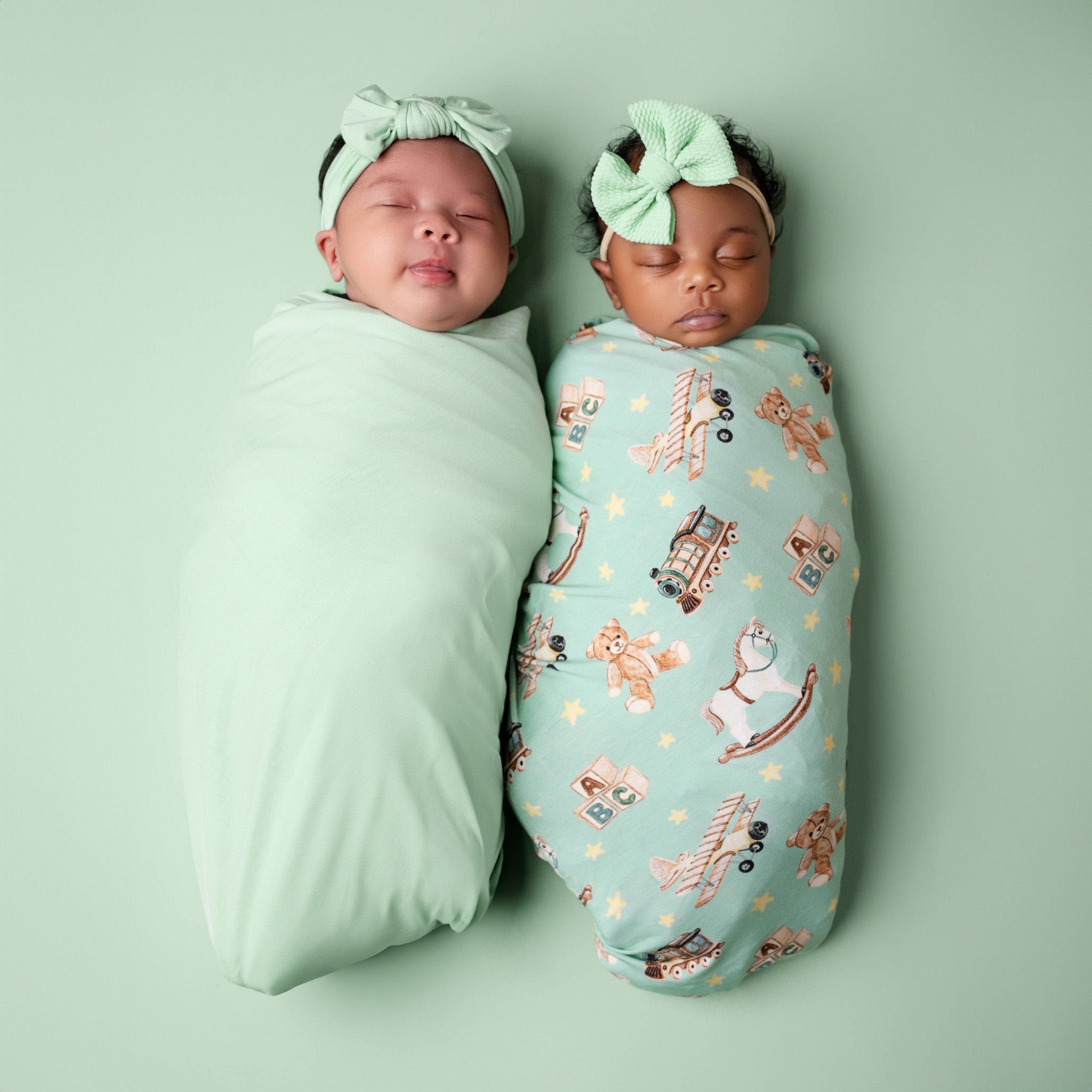Jade | Bamboo Swaddle Blanket