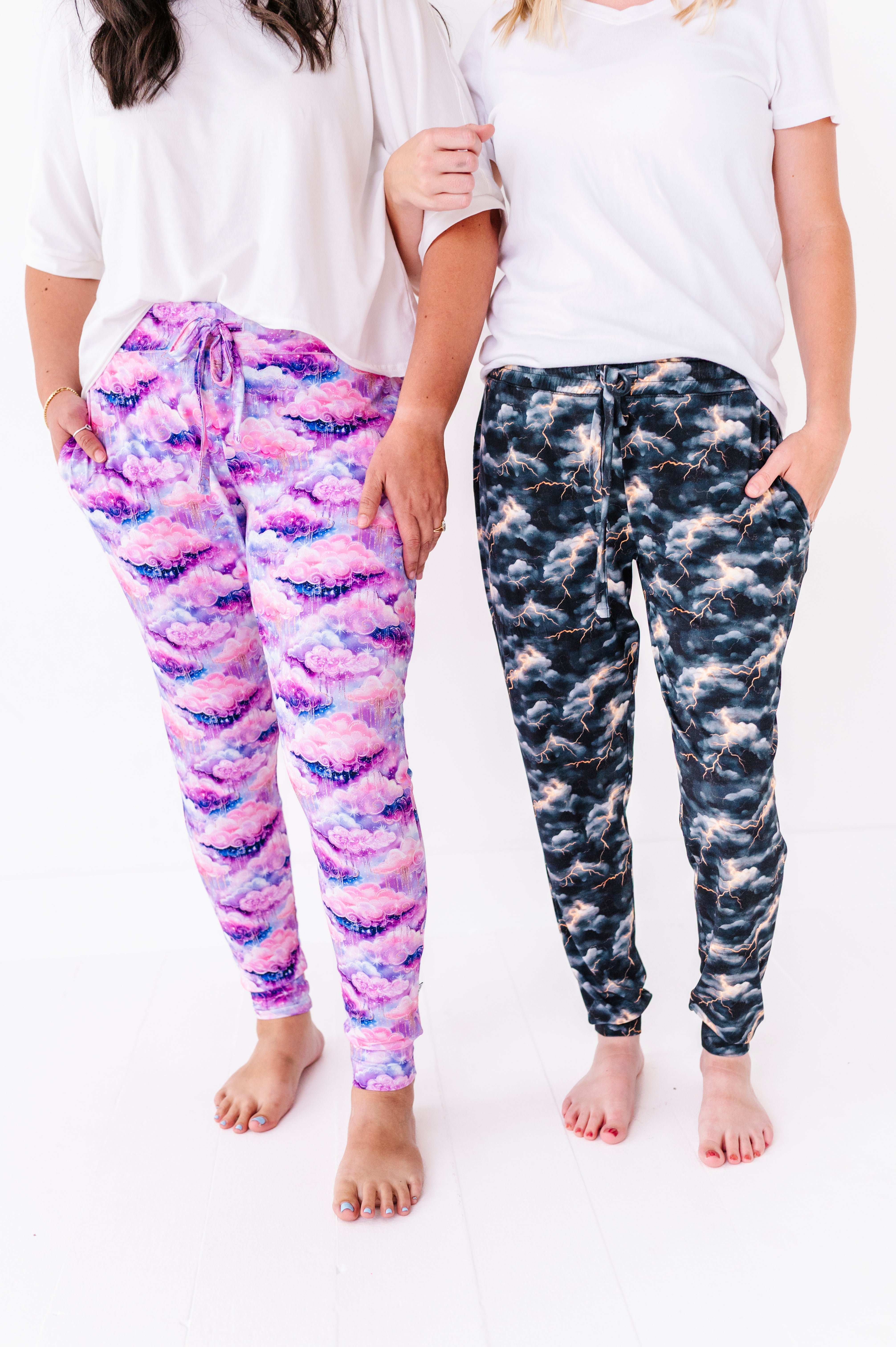 Shimmer Clouds | Women’s Bamboo Joggers