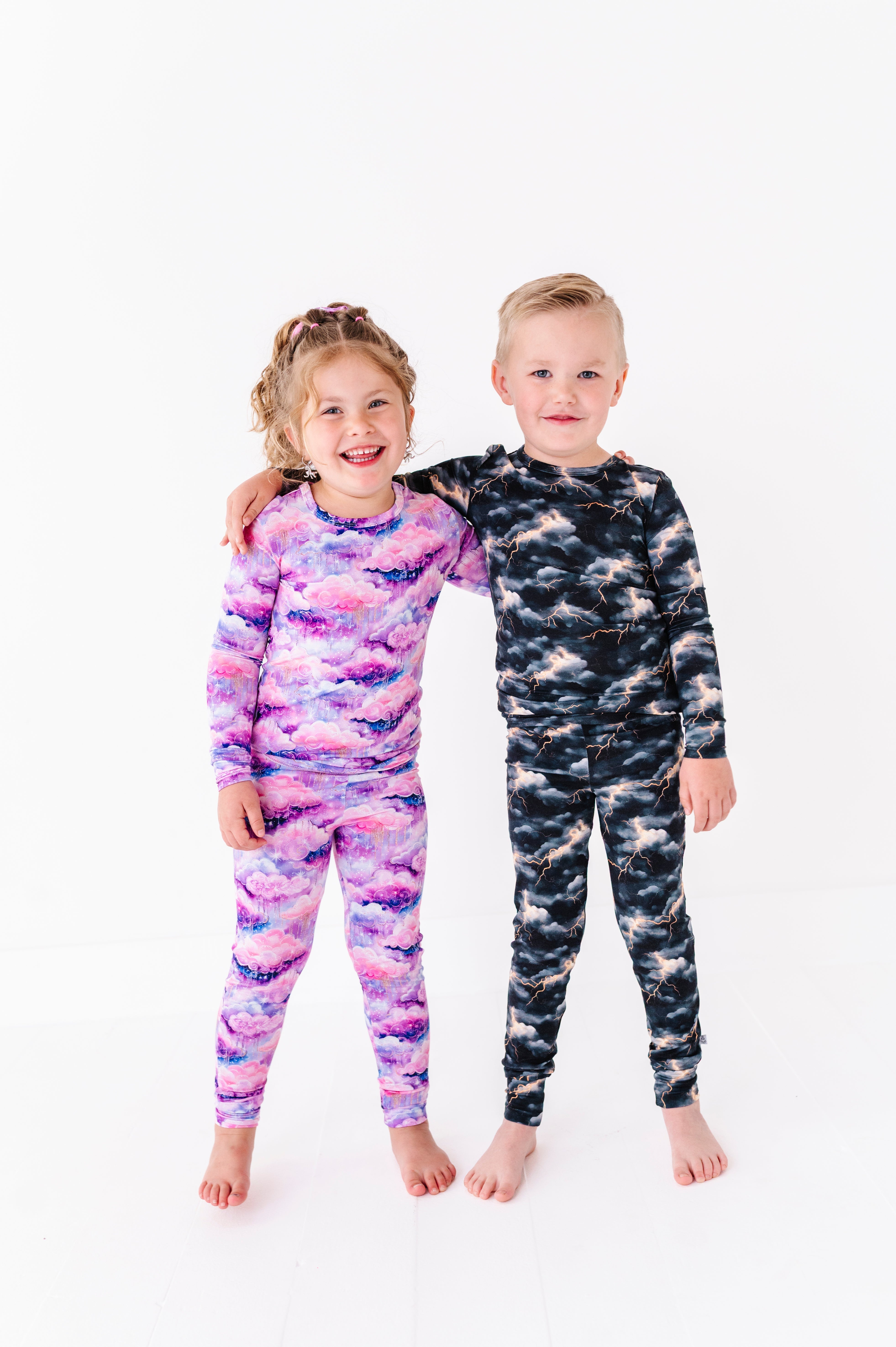 Stormy Clouds | Bamboo Two-piece Pajamas