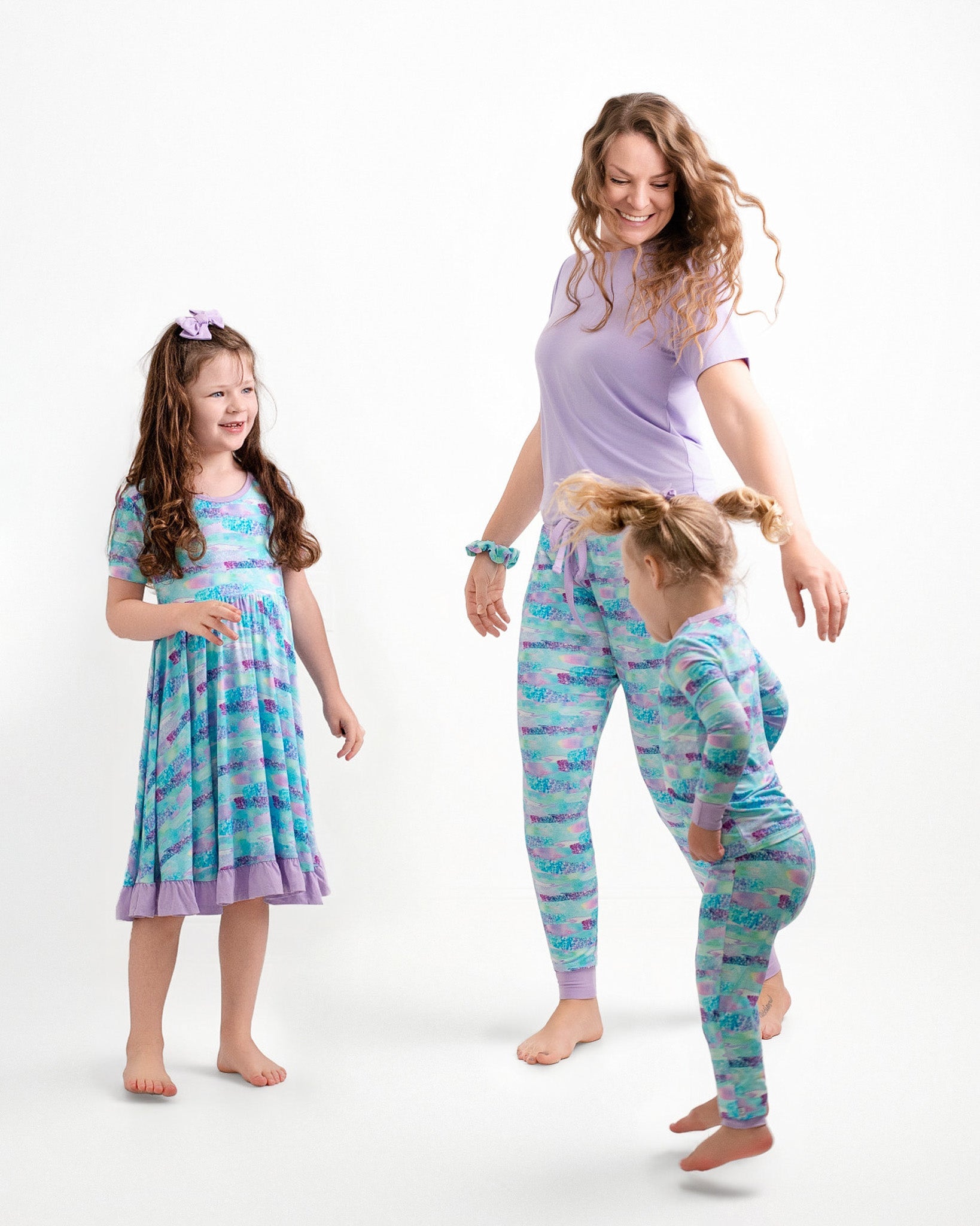 Mermaid Glitter | Women's Bamboo Jogger Pajama Pants