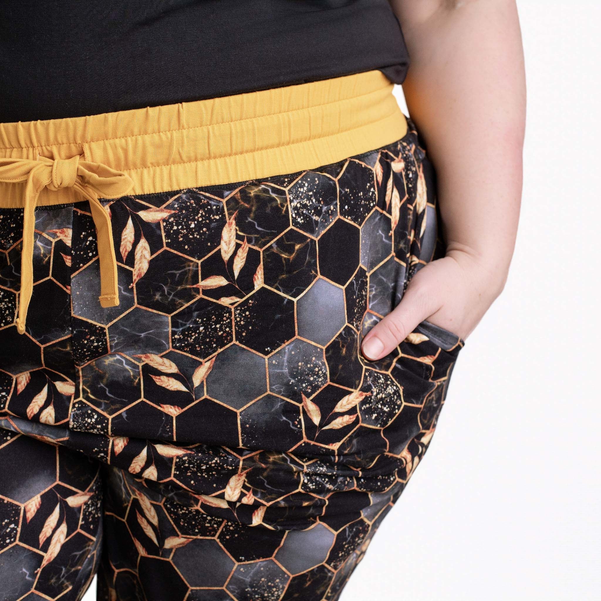 Midnight Honey | Men's Bamboo Relaxed Lounge Pajama Pants