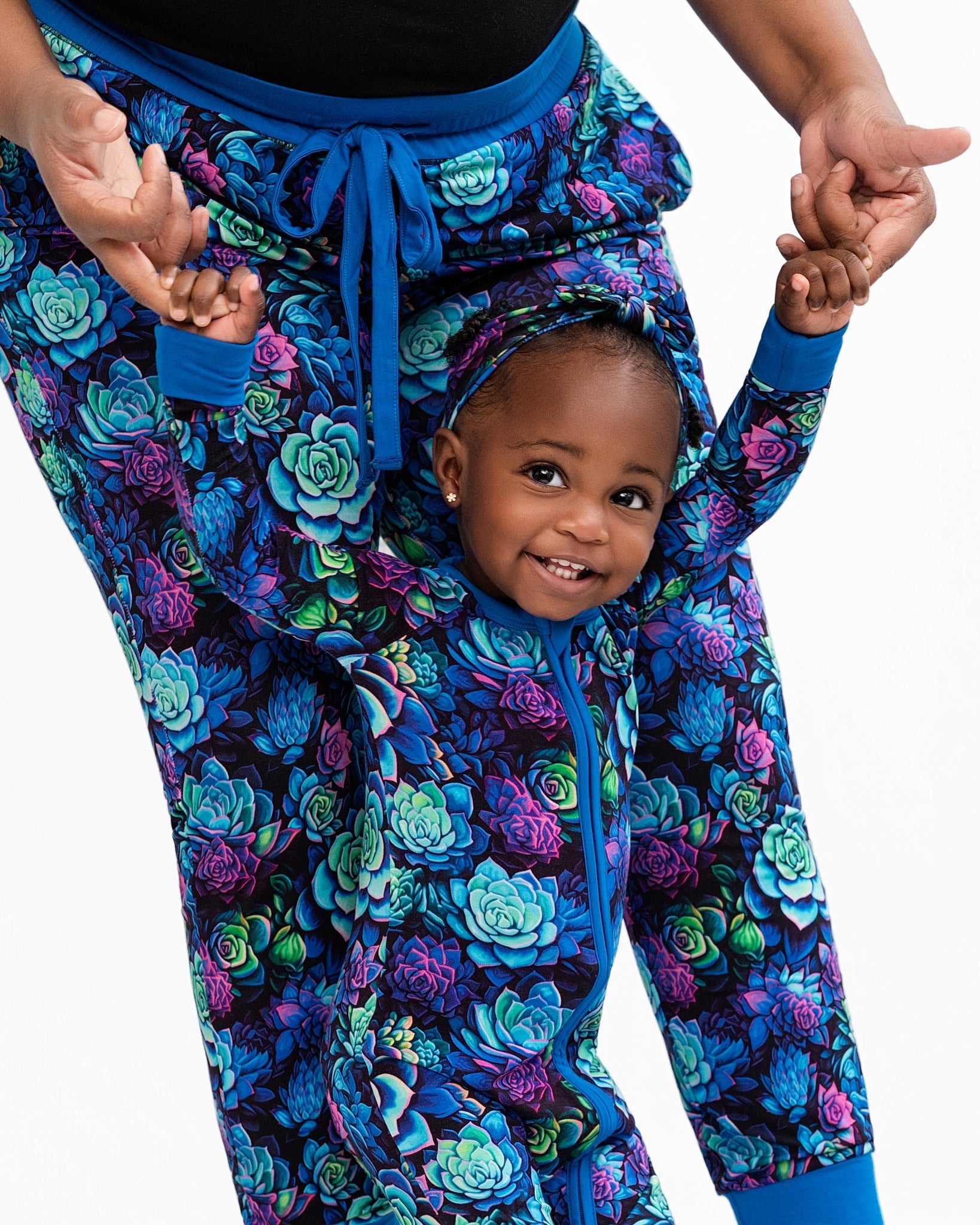 Electric Succulents | Women’s Bamboo Joggers