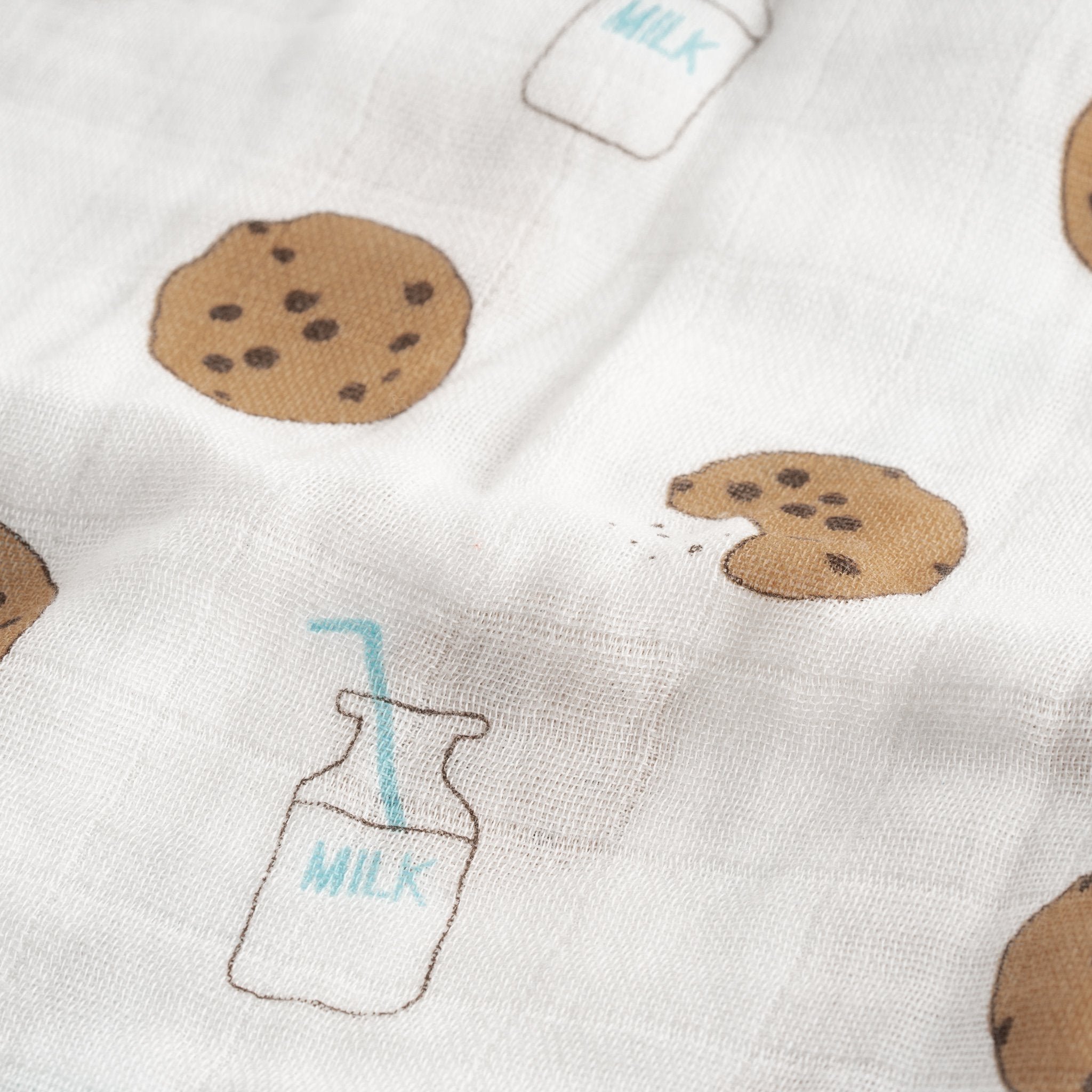 Bamboo Muslin Swaddle Blanket - Cookie Craze