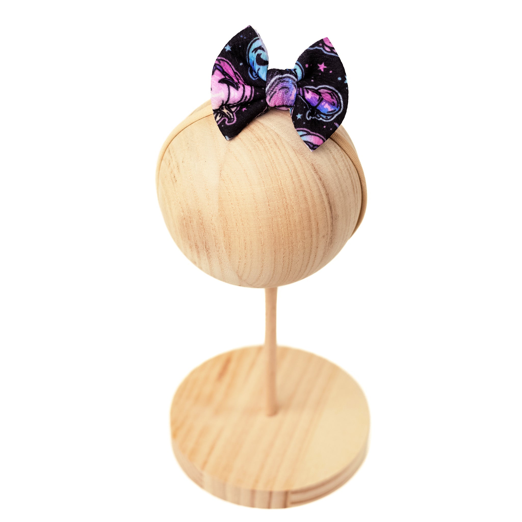 Halloween | Starlight Pumpkins | Baby Girl Nylon Bow