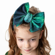Wicked Cute | Green Galaxy Elixir | Headwrap Bow