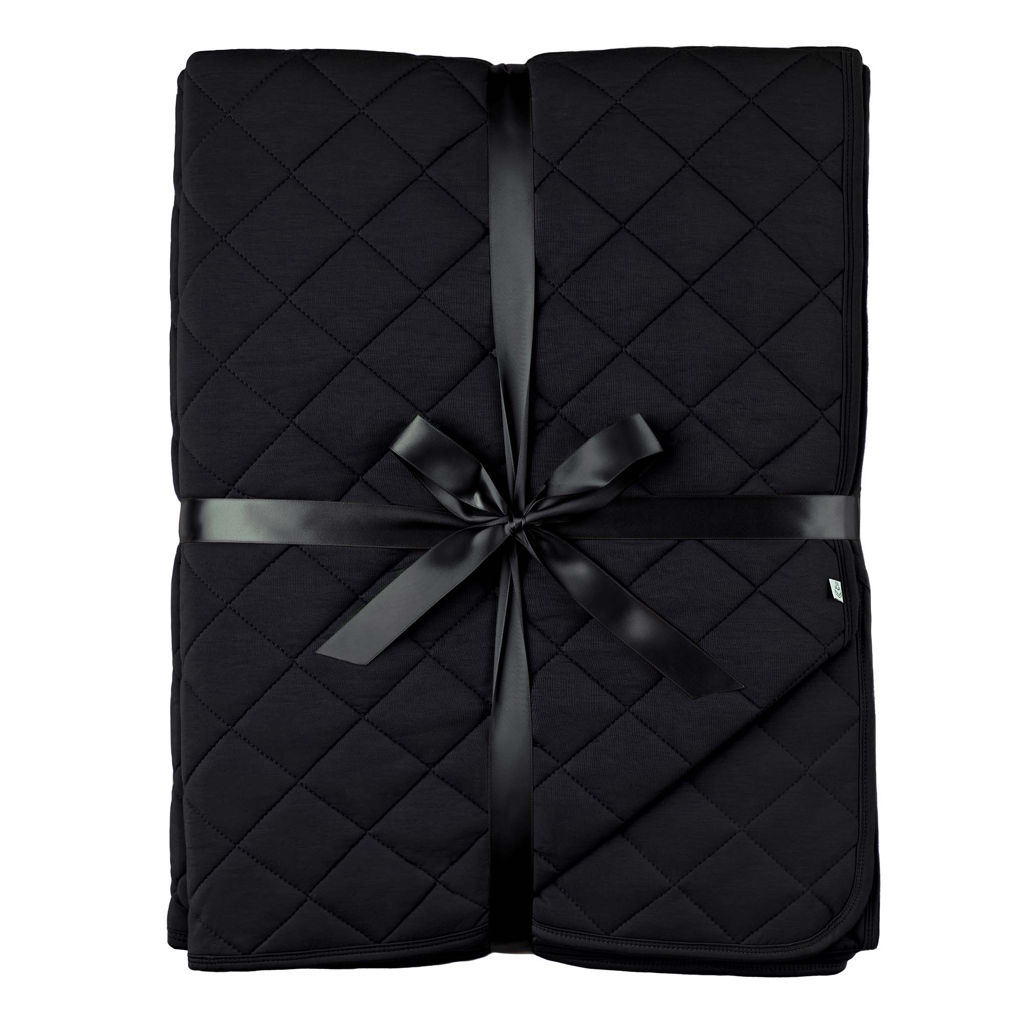 Black | Bamboo Double Quilted Adult Blanket