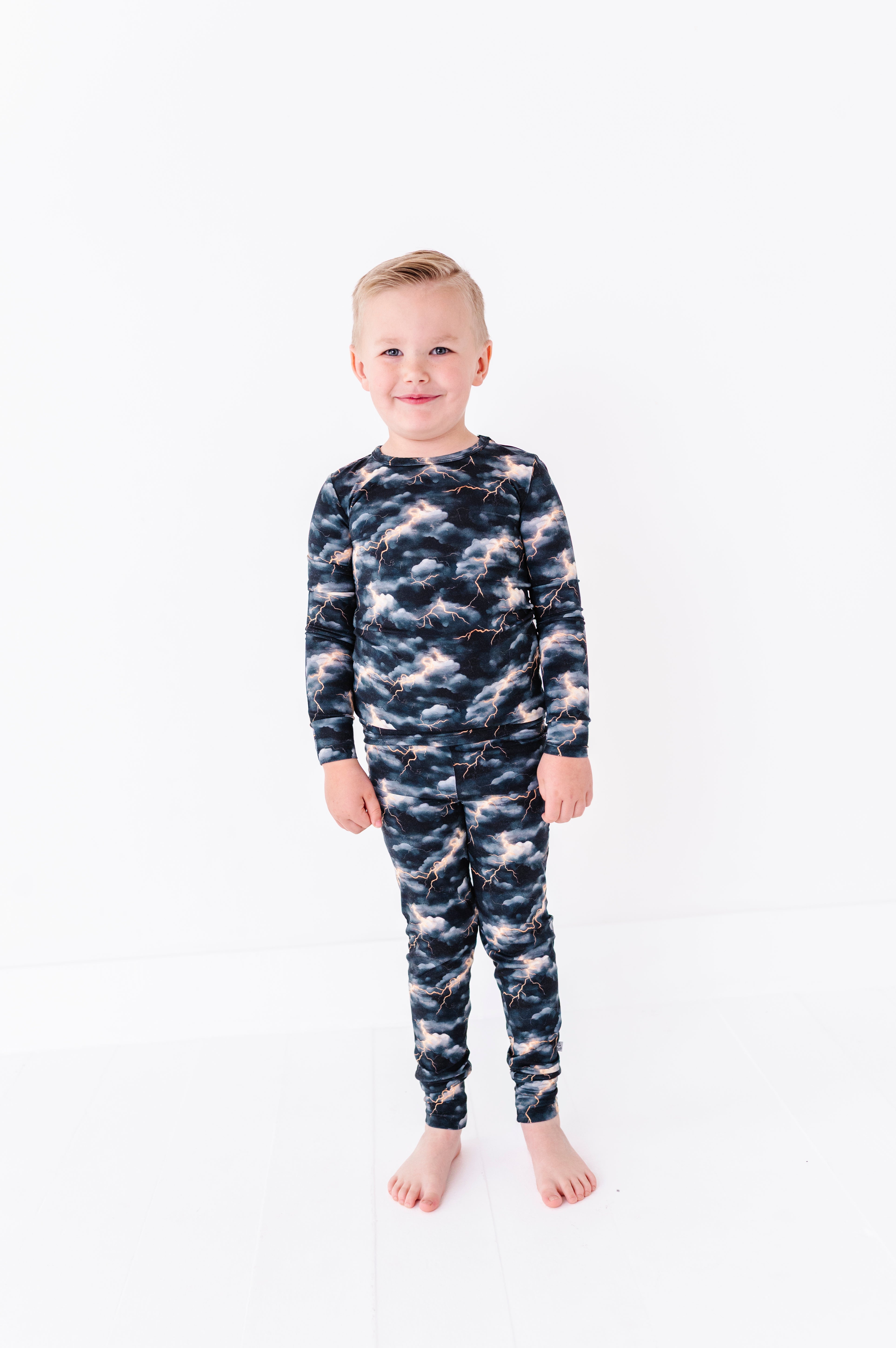 Stormy Clouds | Bamboo Two-piece Pajamas