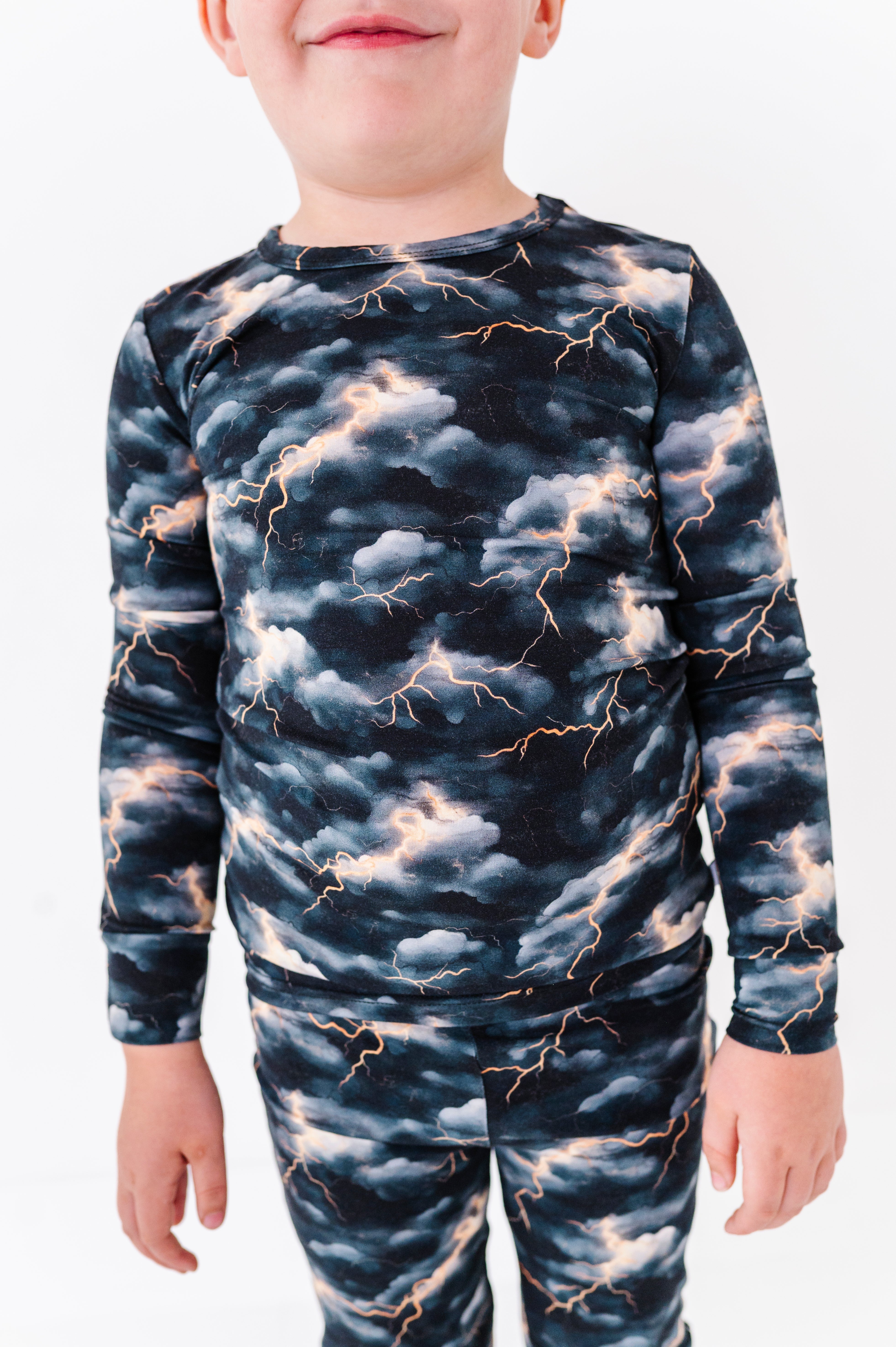 Stormy Clouds | Bamboo Two-piece Pajamas