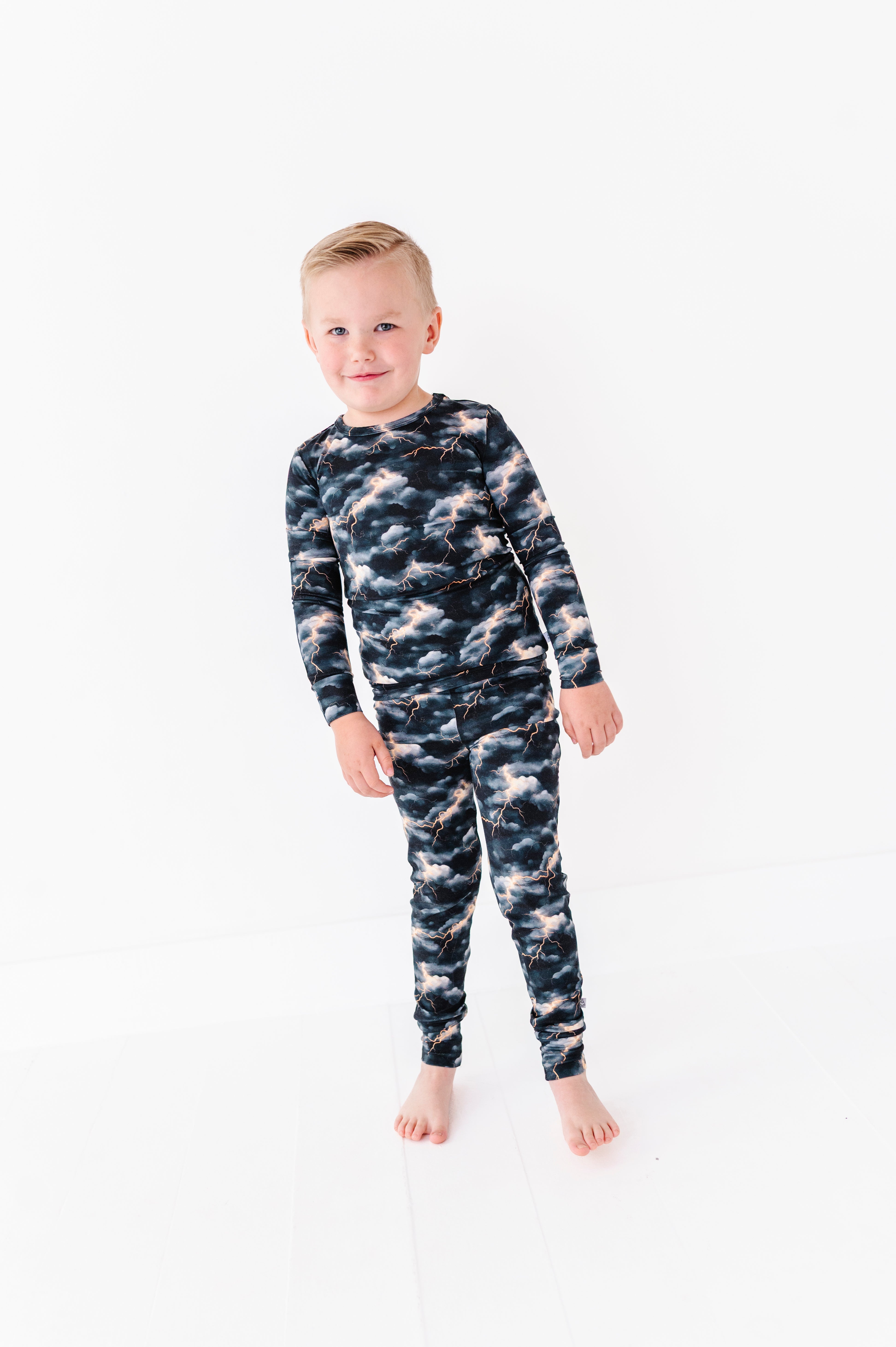 Stormy Clouds | Bamboo Two-piece Pajamas