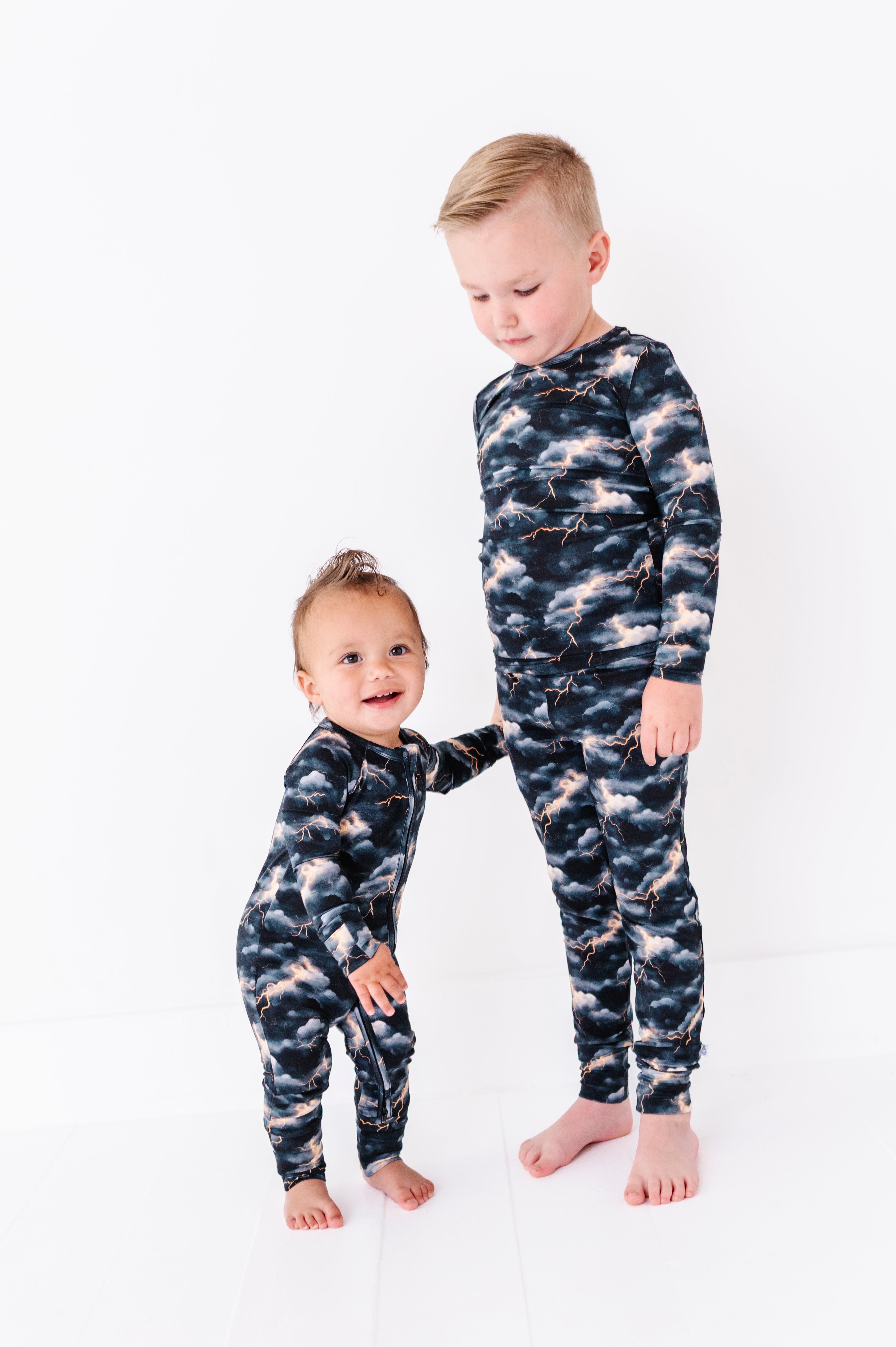 Stormy Clouds | Bamboo Two-piece Pajamas
