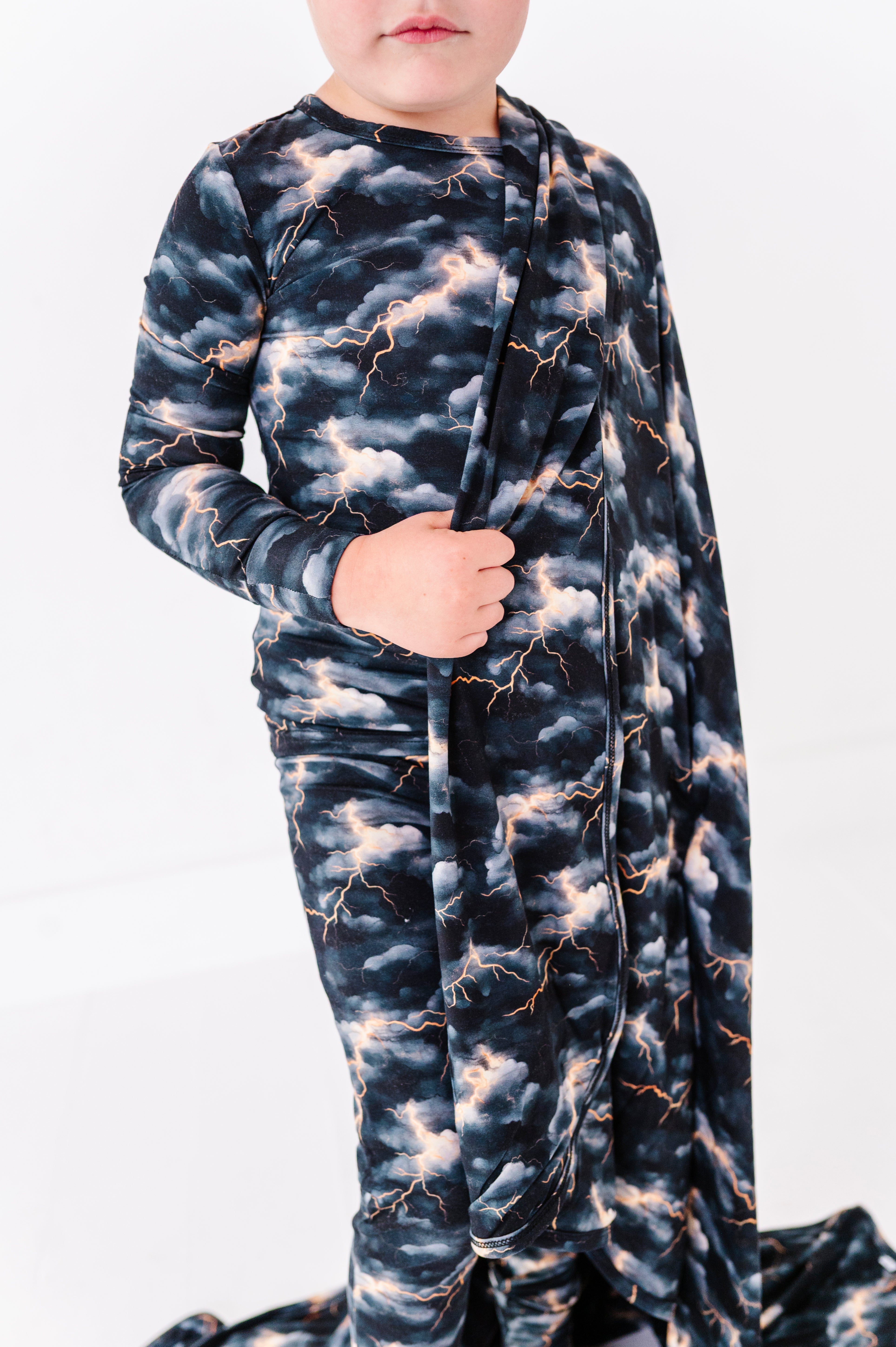 Stormy Clouds | Bamboo Two-piece Pajamas