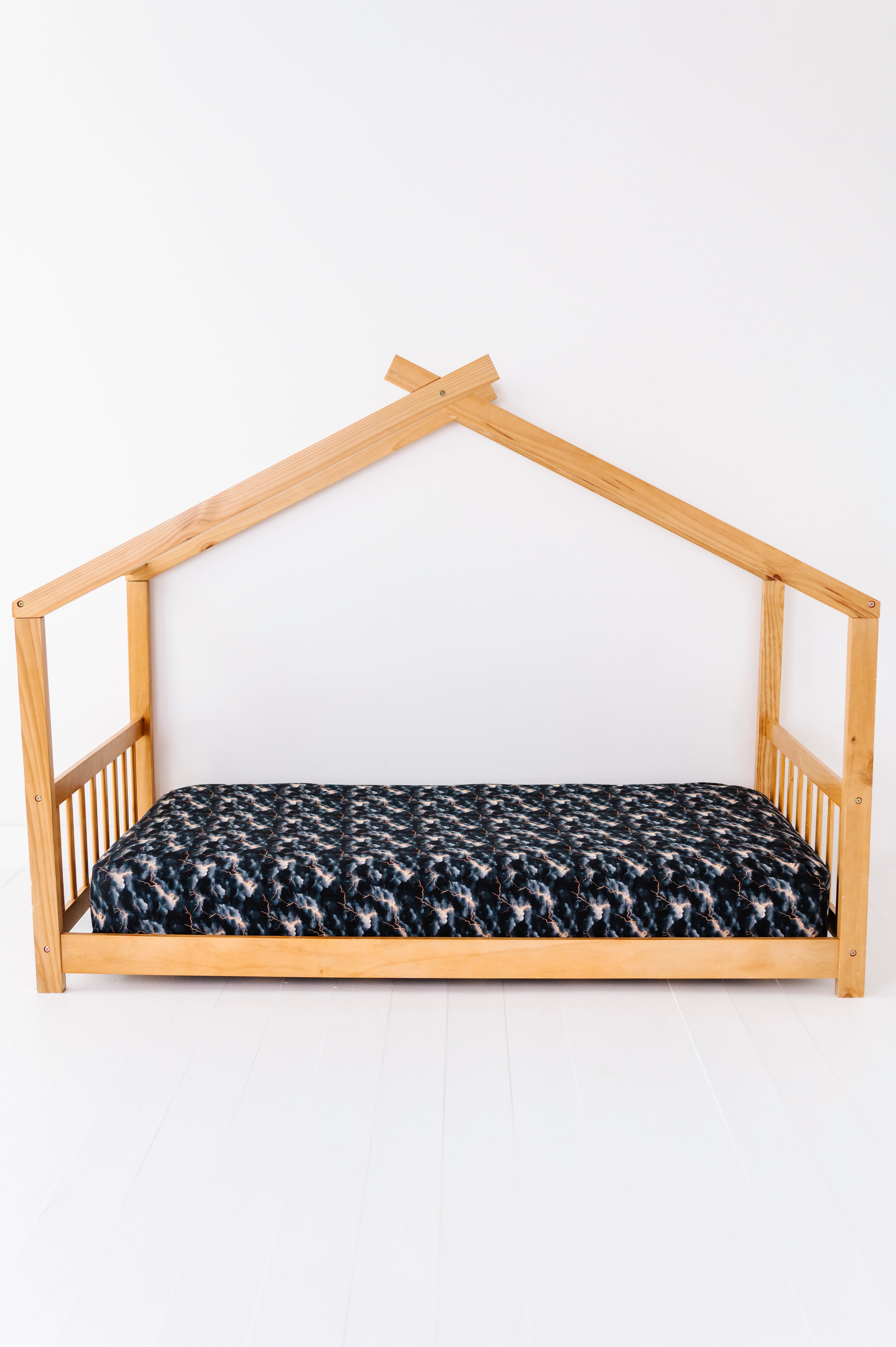Stormy Clouds | Bamboo Twin Fitted Sheet & 1 Pillowcase