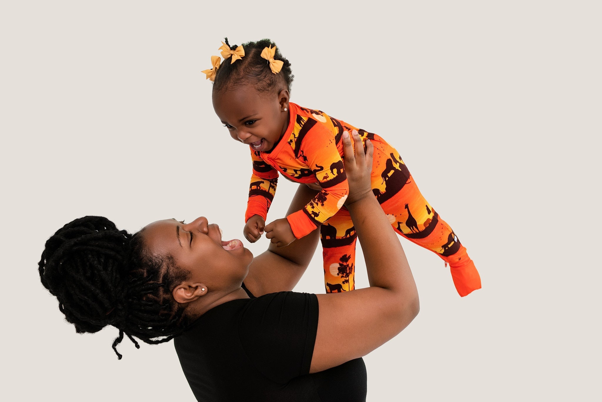 Sunset Safari | Bamboo Zipper Pajamas