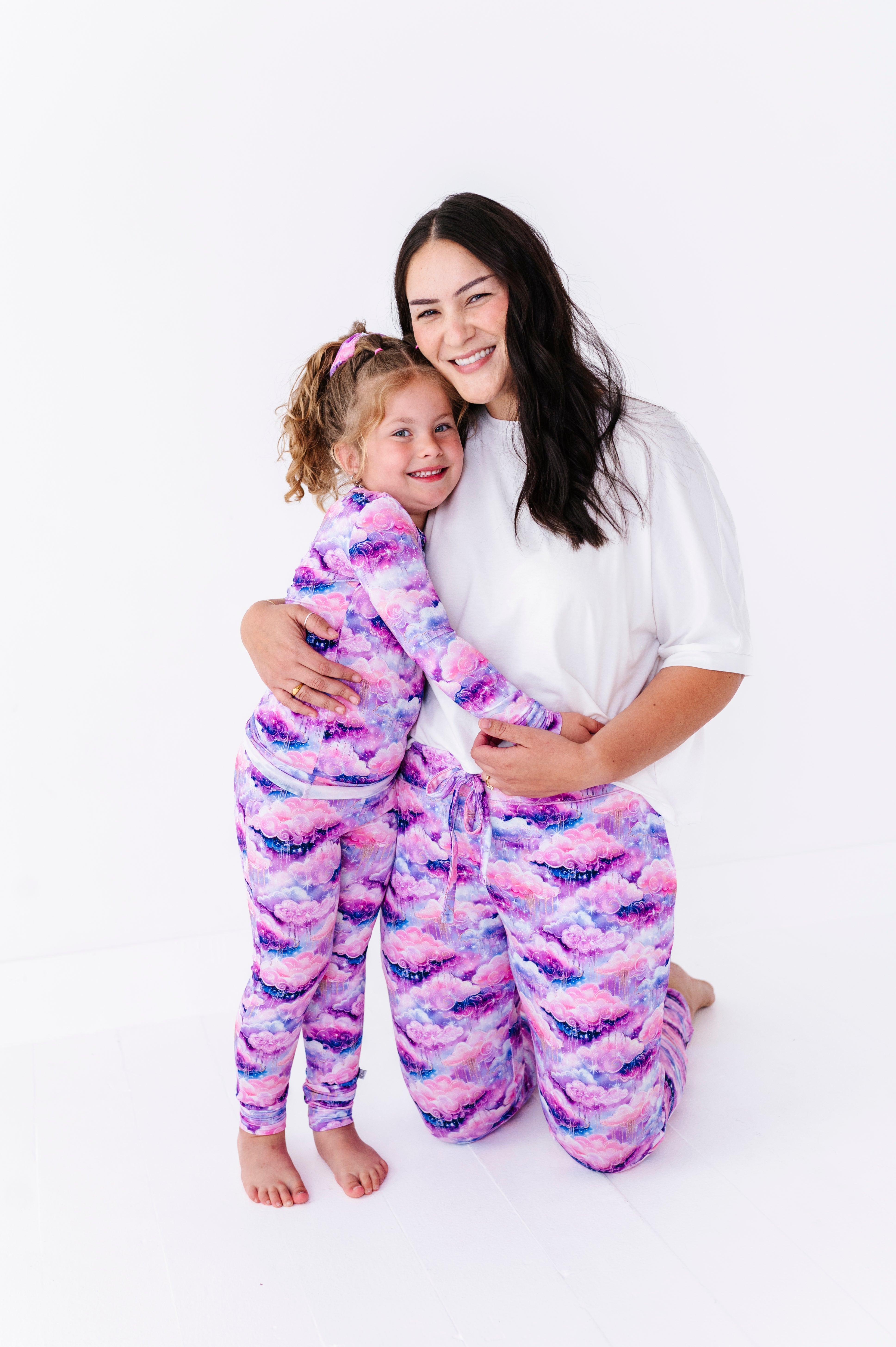 Shimmer Clouds | Women’s Bamboo Joggers