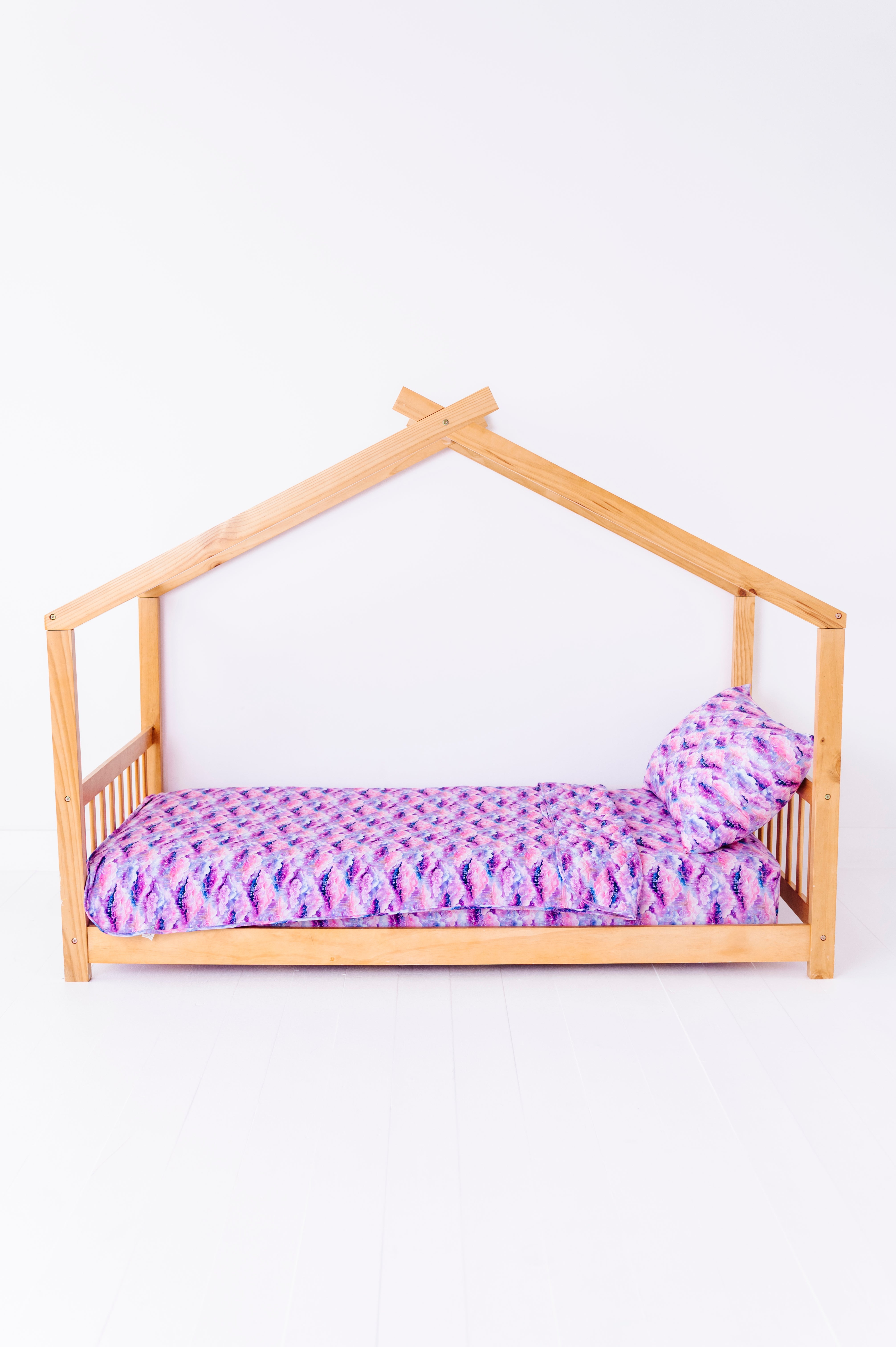 Shimmer Clouds | Bamboo Twin Fitted Sheet & 1 Pillowcase