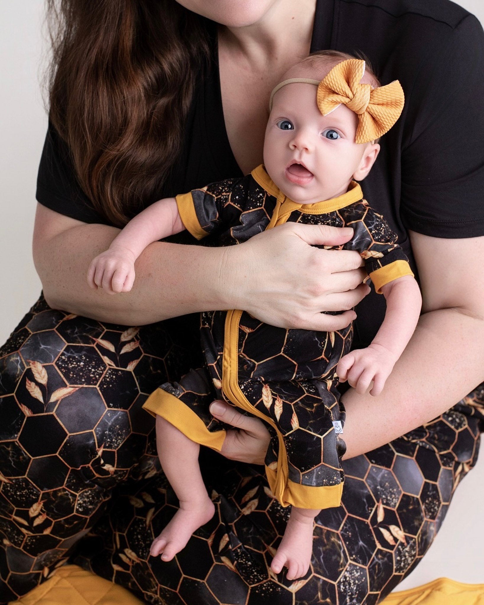 Midnight Honey | Bamboo Shorty Zipper Romper - Baby, Infant & Toddler