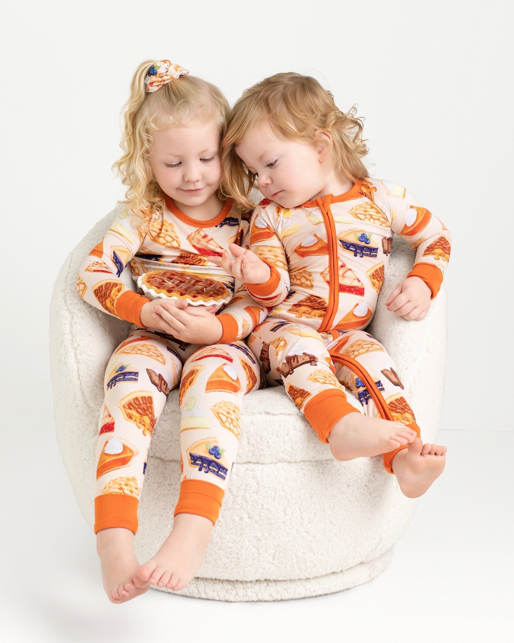 Slice Of Pie | Bamboo Zipper Pajamas