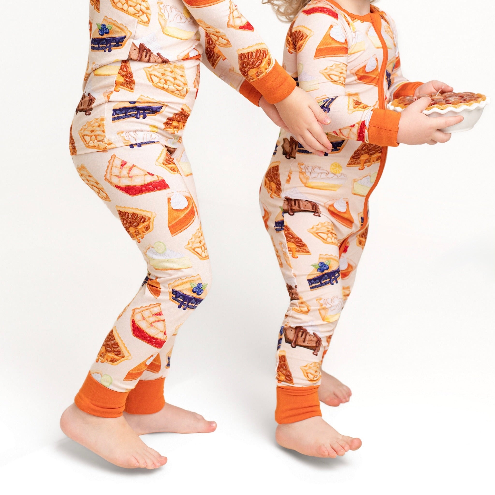Slice Of Pie | Bamboo Zipper Pajamas