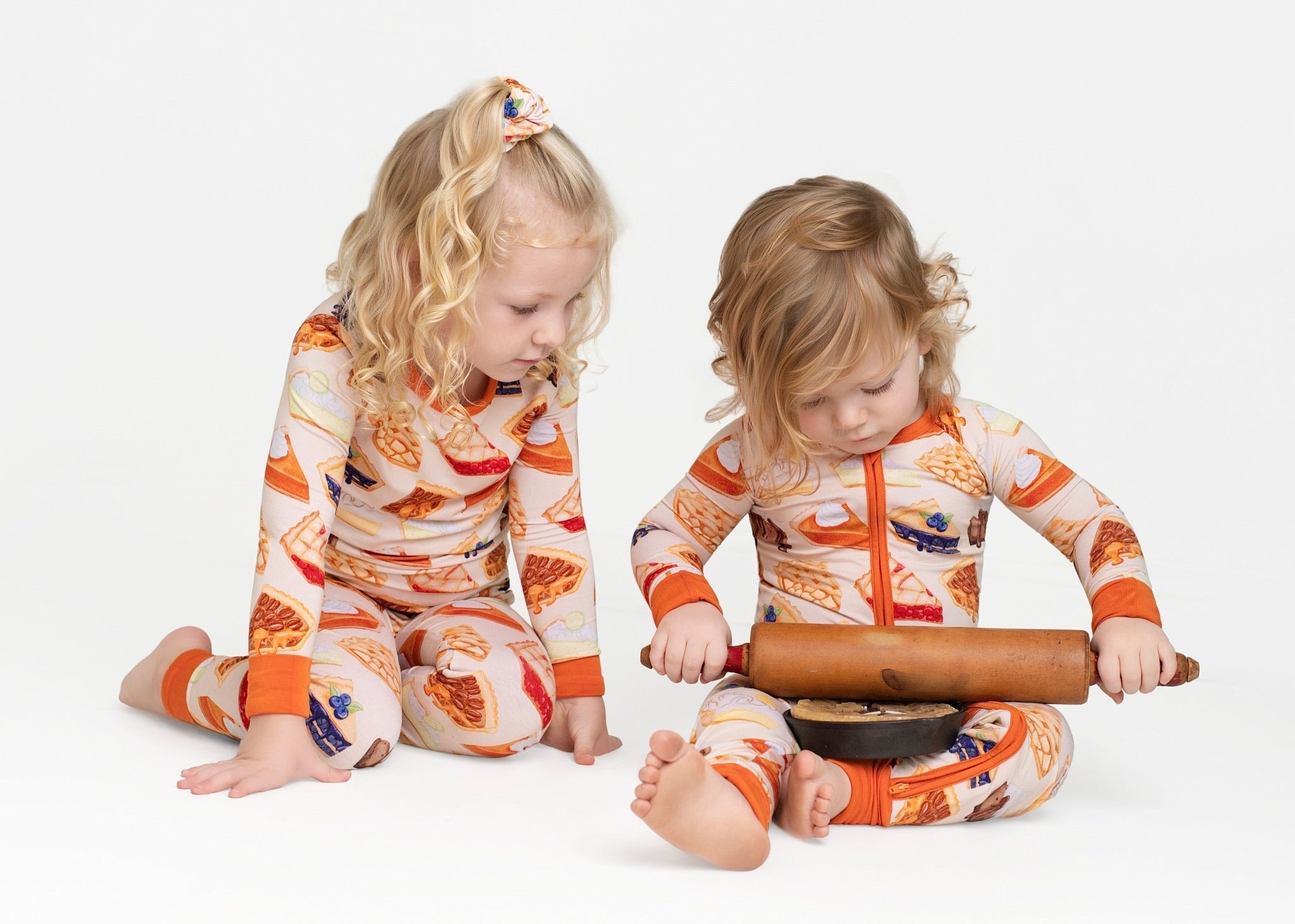 Slice Of Pie | Bamboo Zipper Pajamas