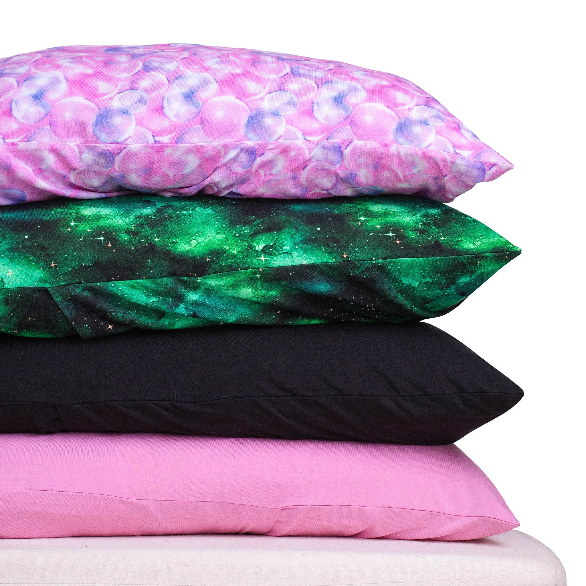 Wicked Cute | Bubbles | Bamboo Pillowcases (2 Pack)