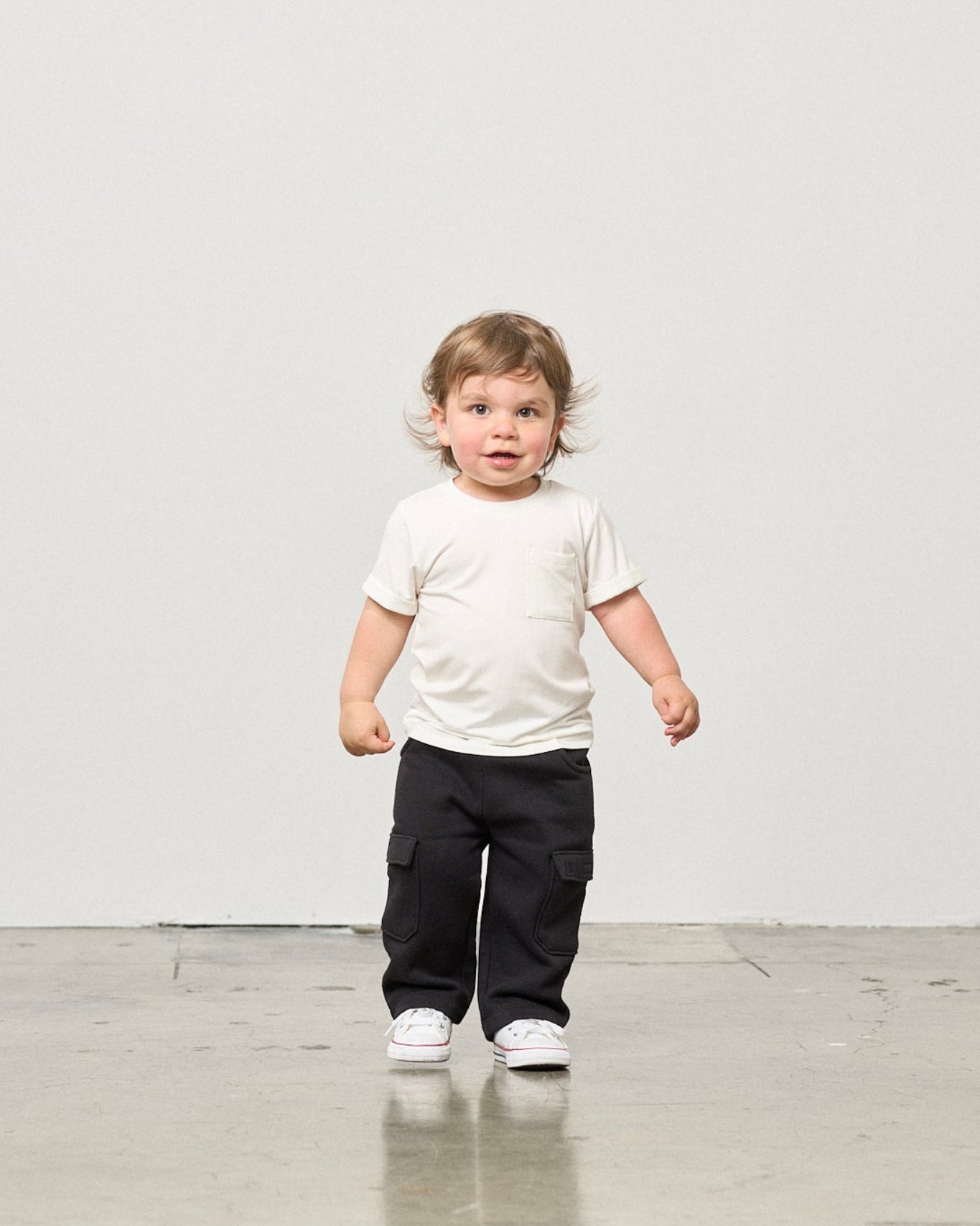 Bamboo Pocket Tee - Off White