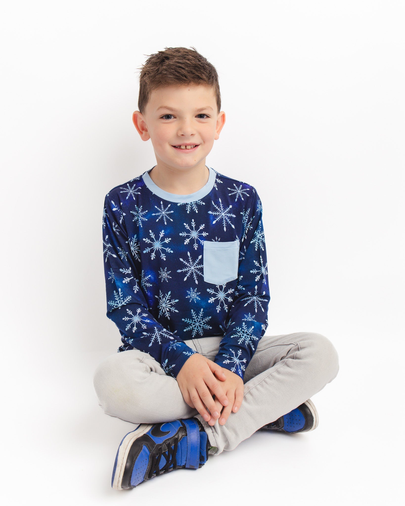 Icy Snowflakes | Bamboo Pocket Tee