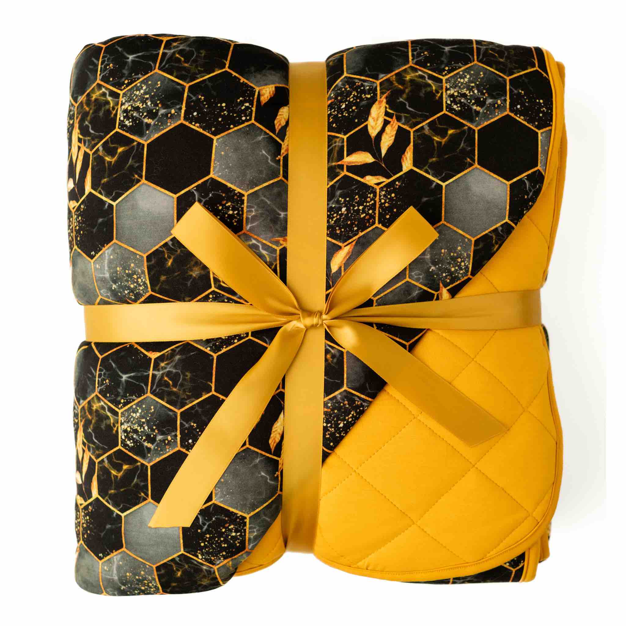 Midnight Honey | Quilted Bamboo Adult Blanket