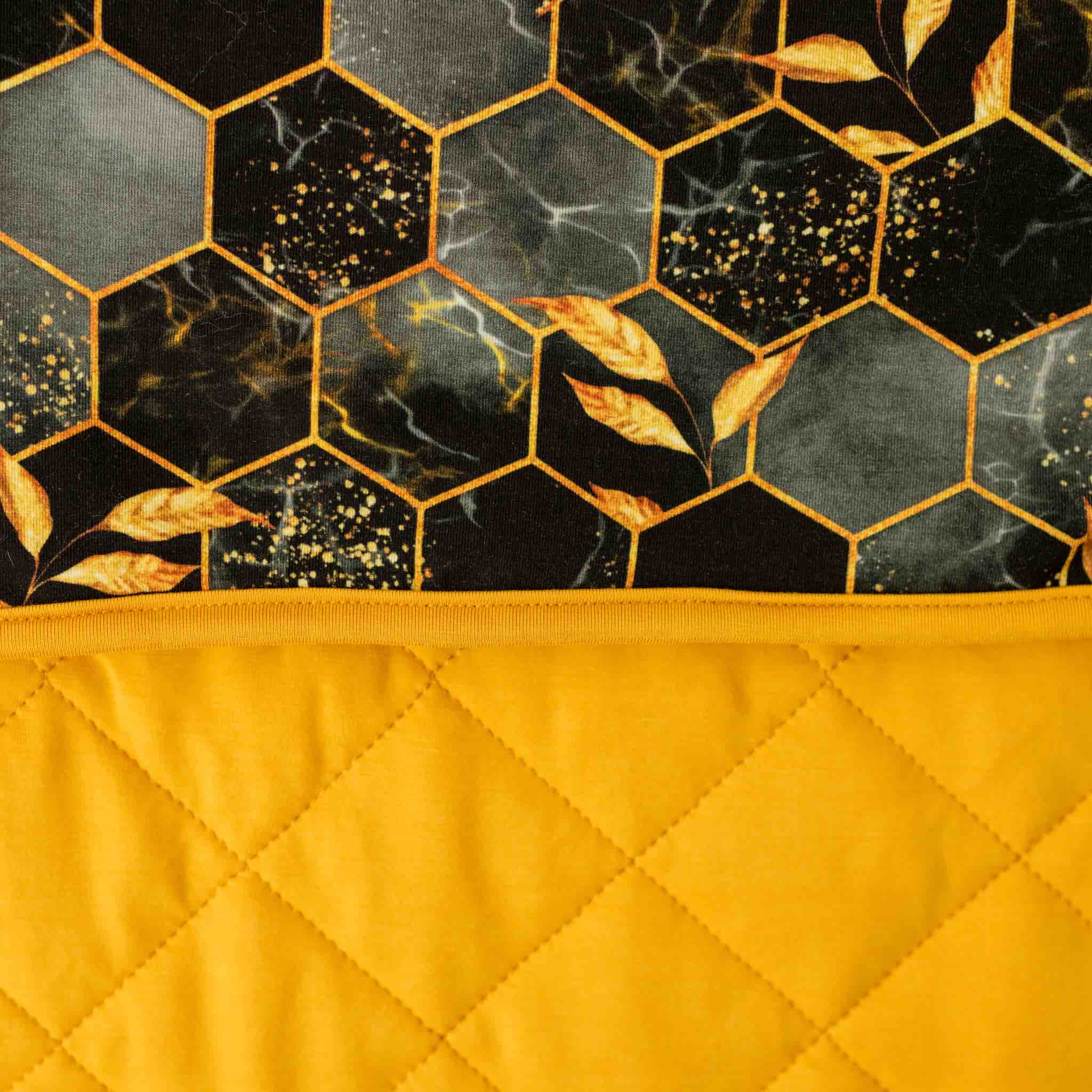 Midnight Honey | Quilted Bamboo Toddler Blanket