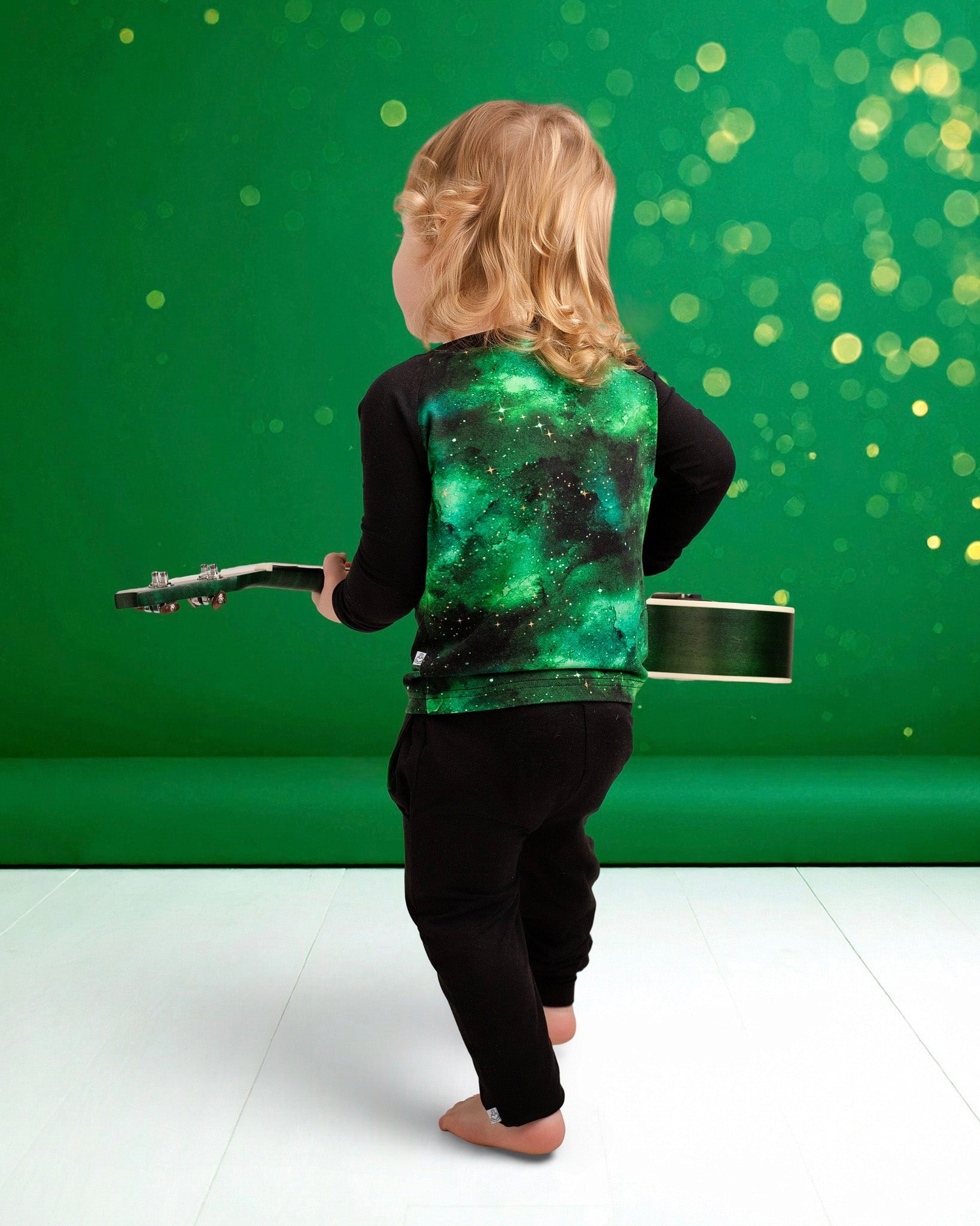 Wicked Cute | Green Galaxy Elixir | Bamboo Raglan Tee