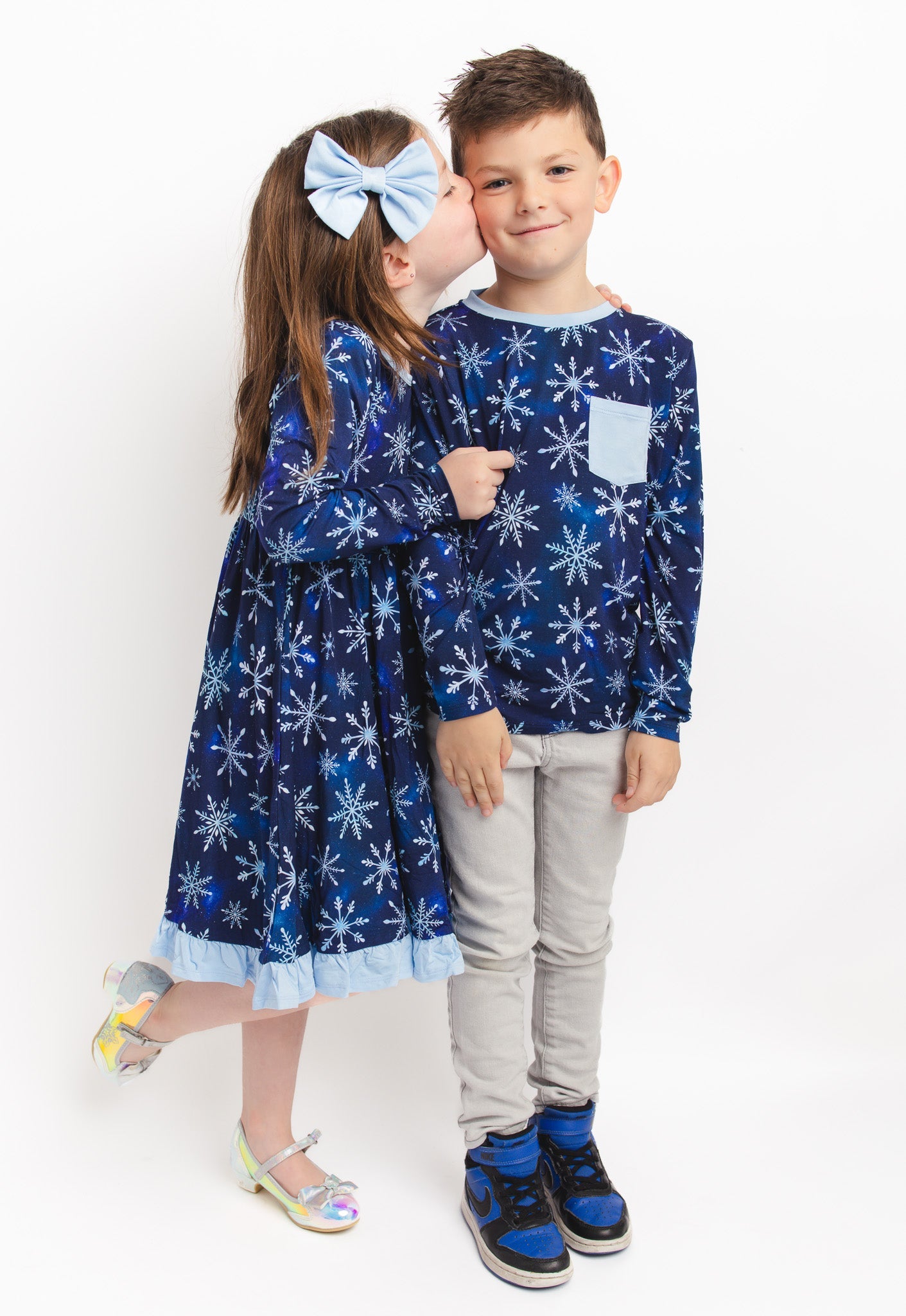 Icy Snowflakes | Bamboo Pocket Tee