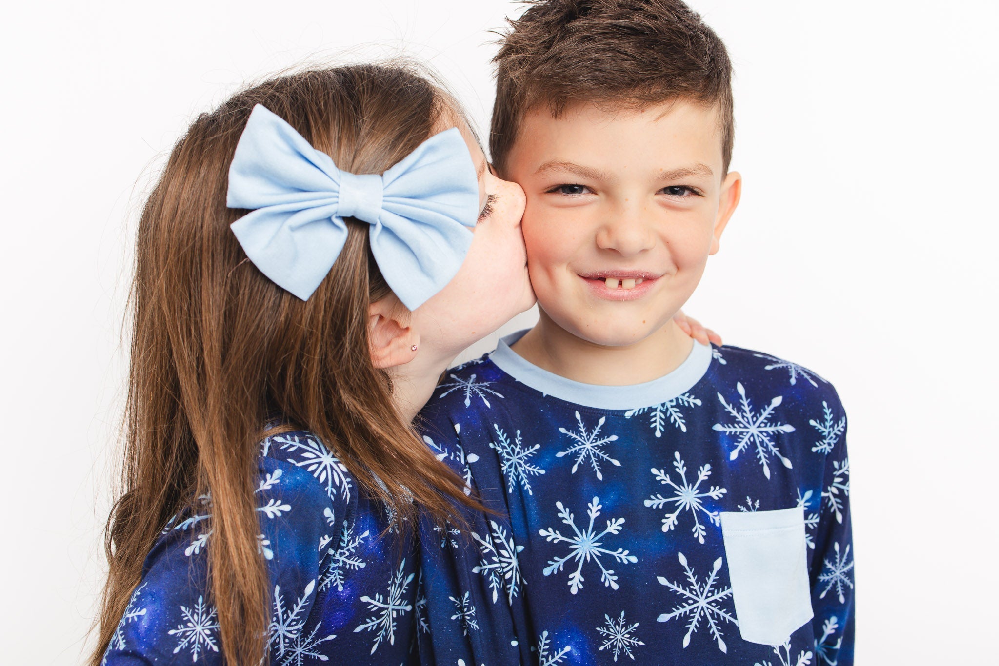 Icy Snowflakes | Bamboo Pocket Tee
