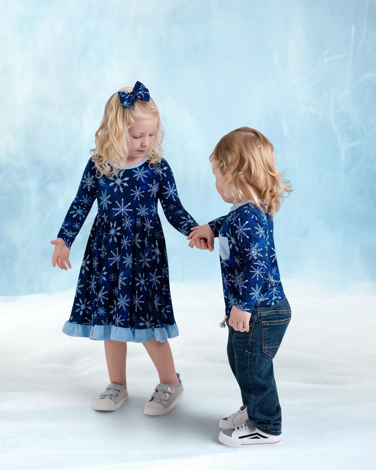 Icy Snowflakes | Bamboo Pocket Tee