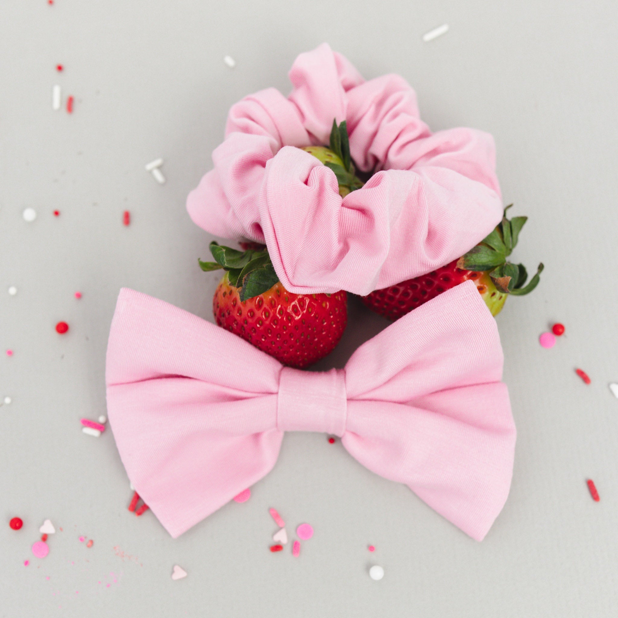 Sweet Pink | Bamboo Scrunchie