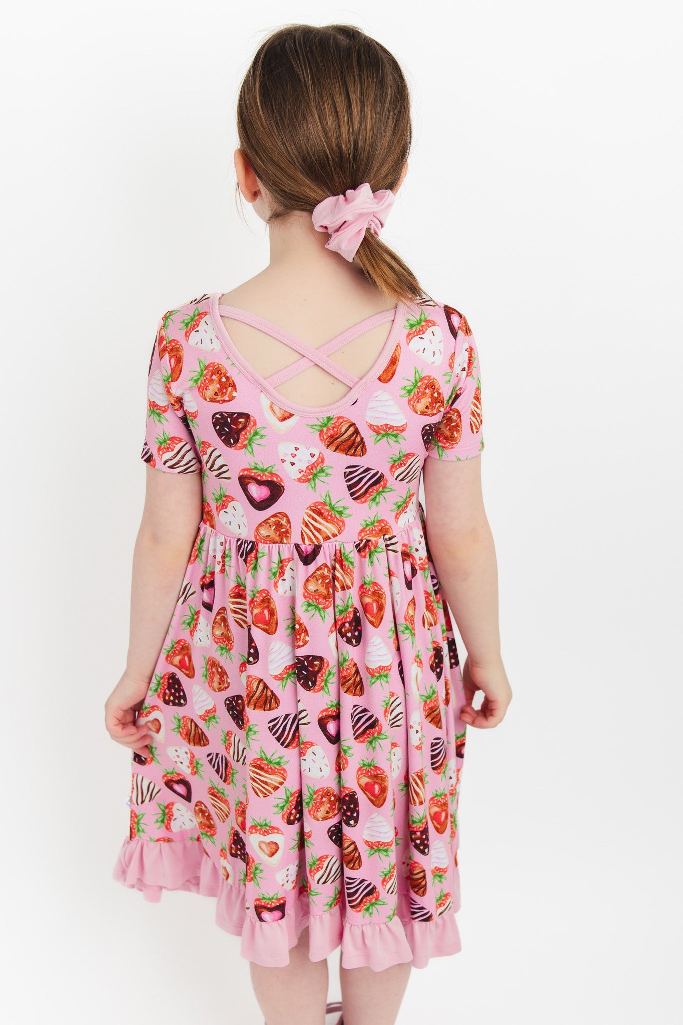 Sweet Pink | Bamboo Scrunchie