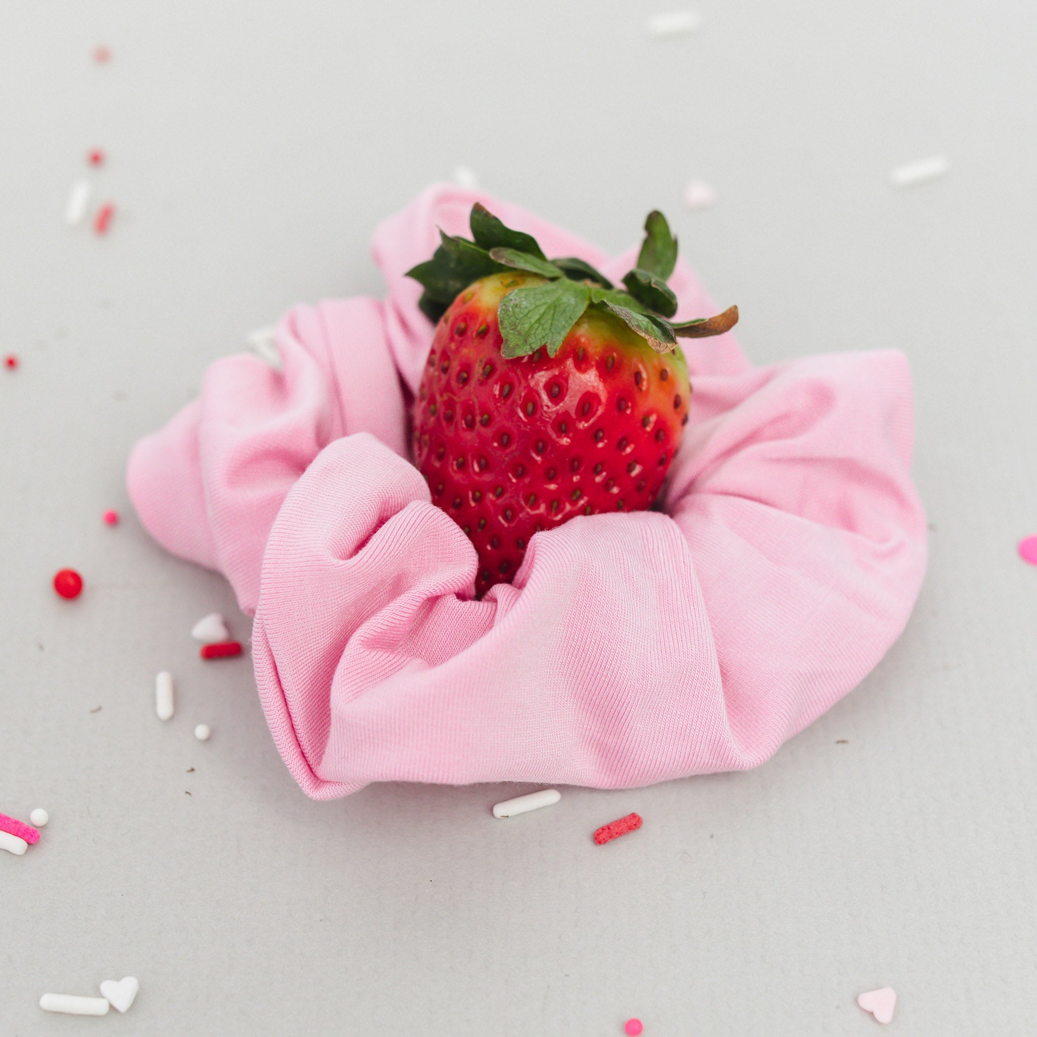 Sweet Pink | Bamboo Scrunchie