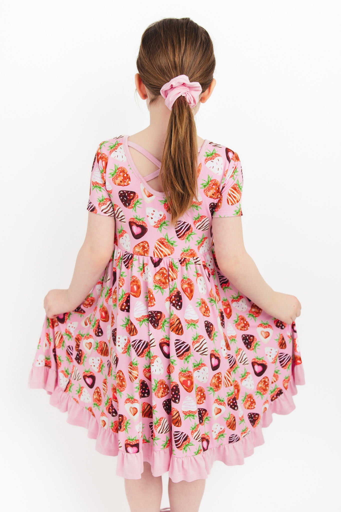 Sweet Pink | Bamboo Scrunchie