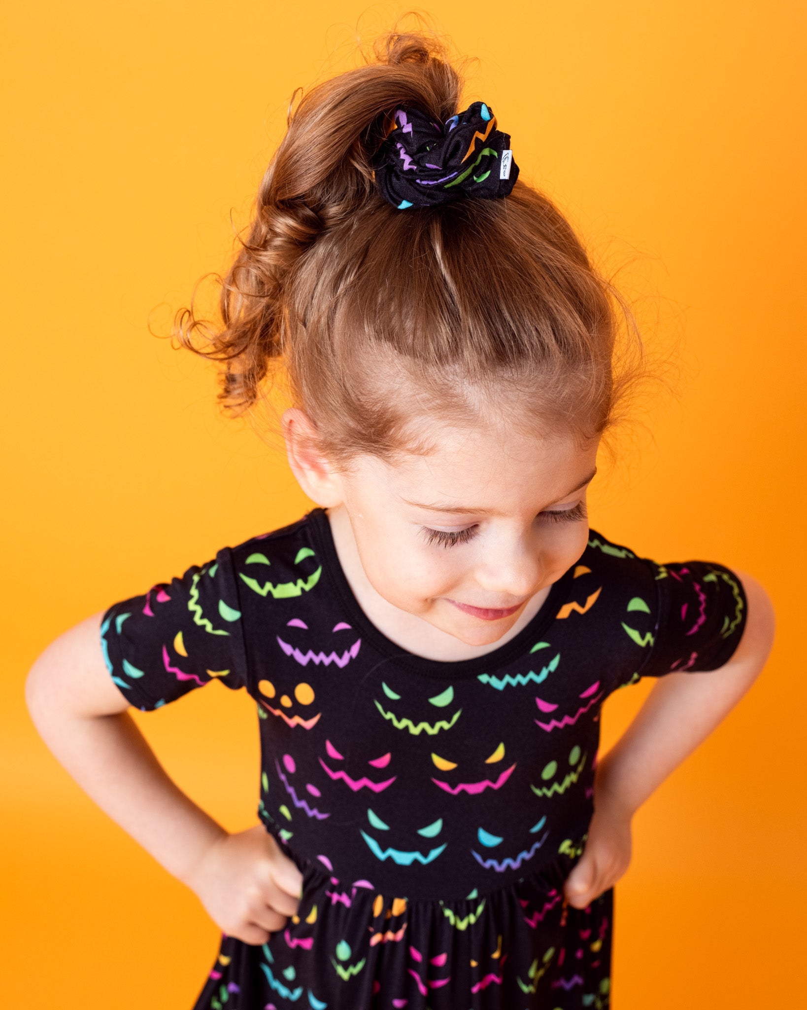 Halloween Night | Bamboo Scrunchie