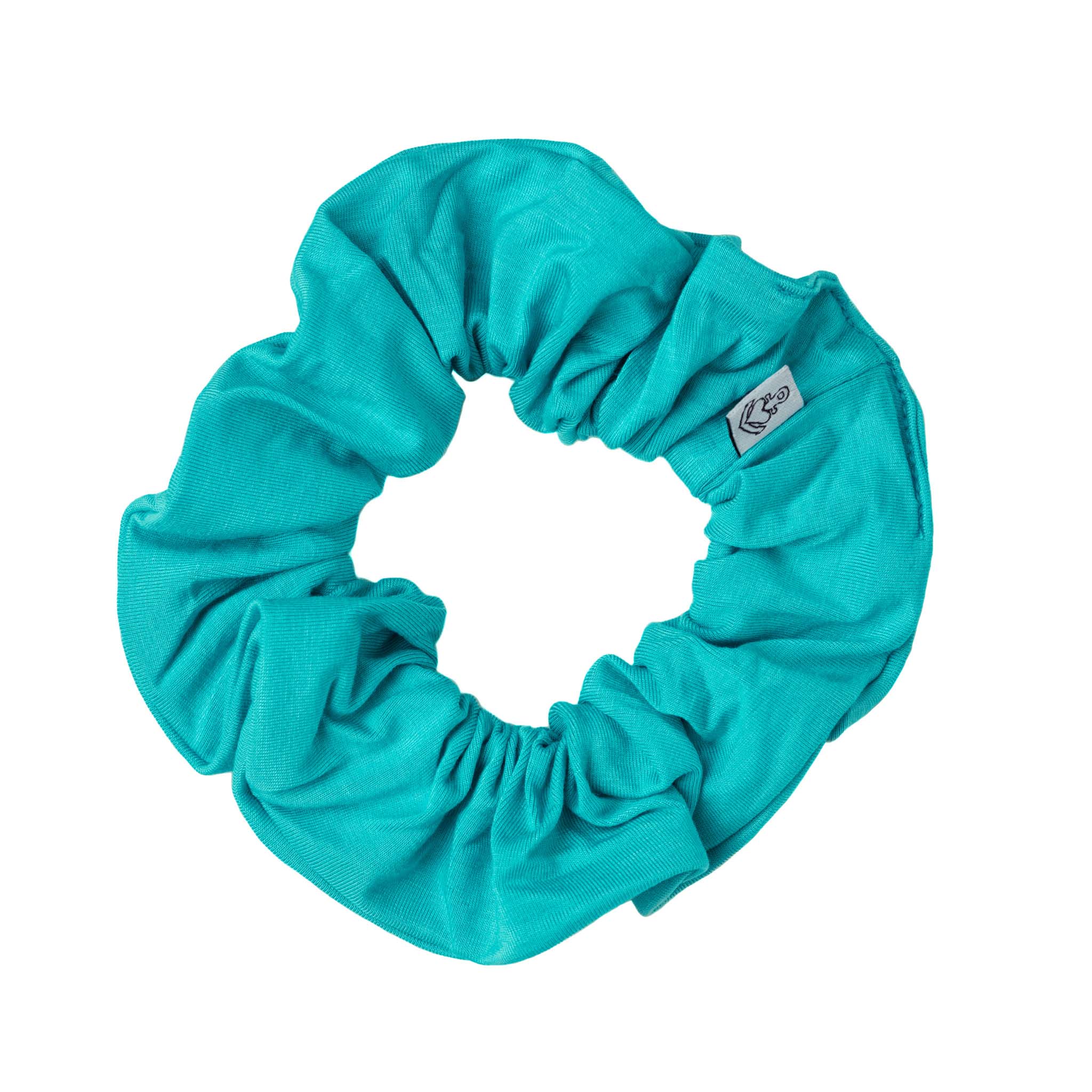 Turquoise | Bamboo Scrunchie