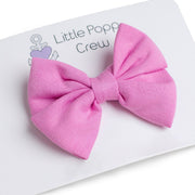 Wicked Cute | Bubble Gum Pink | Small Clip Bow