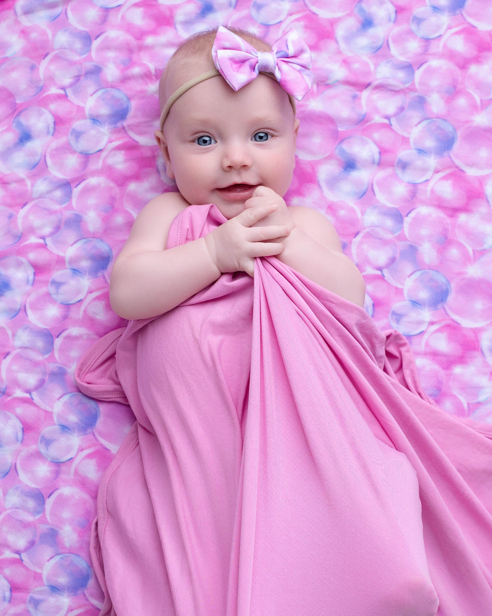 Wicked Cute | Bubbles | Bamboo Full Fitted Sheet