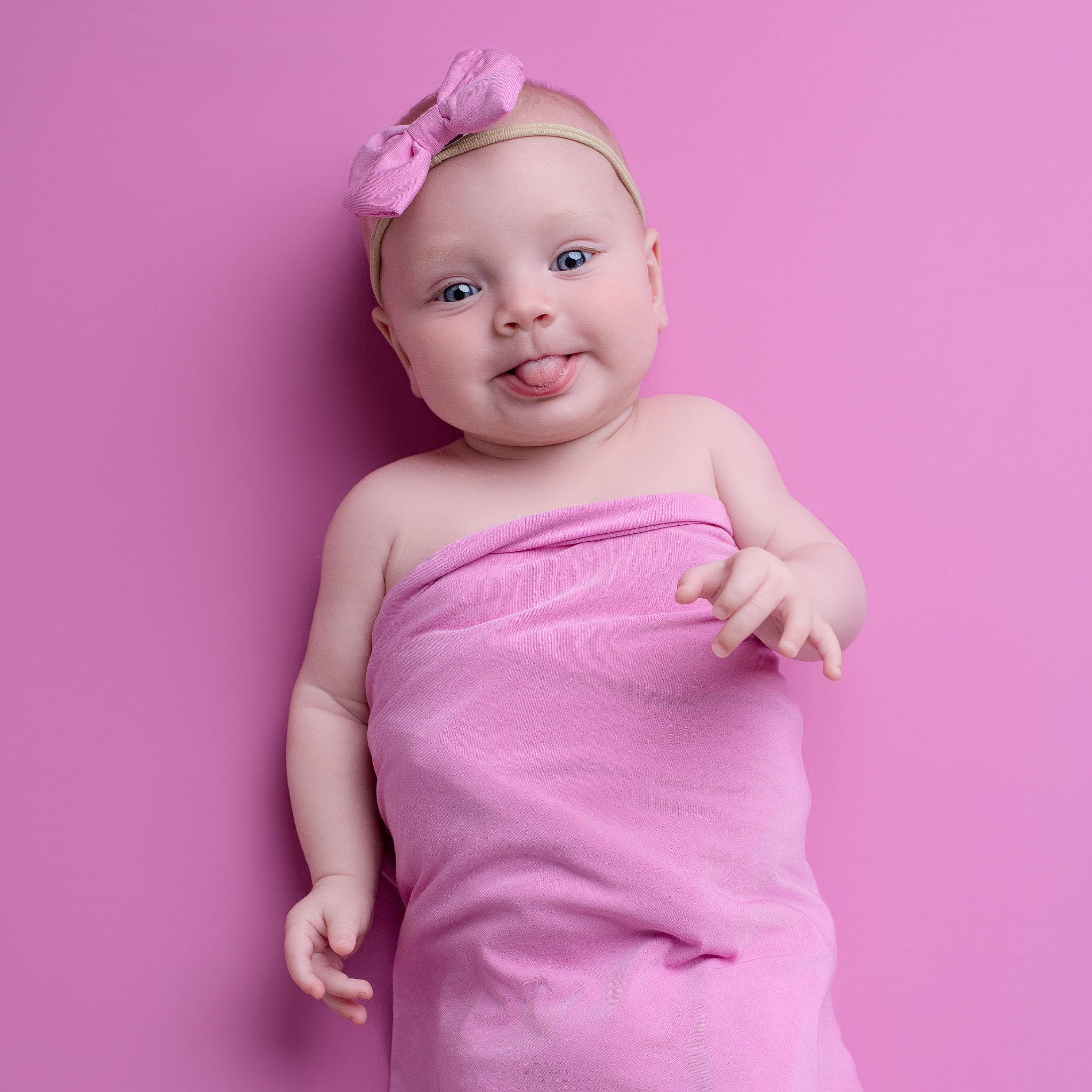 Wicked Cute | Bubble Gum Pink | Small Clip Bow