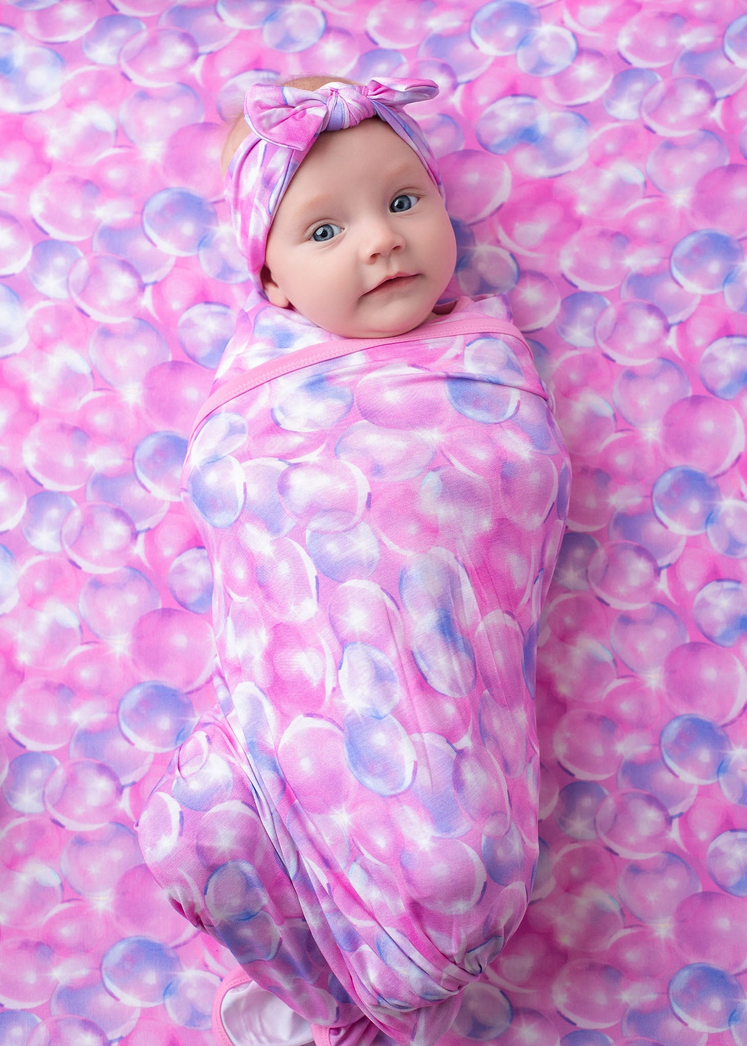 Wicked Cute | Bubbles | Bamboo Swaddle Blanket